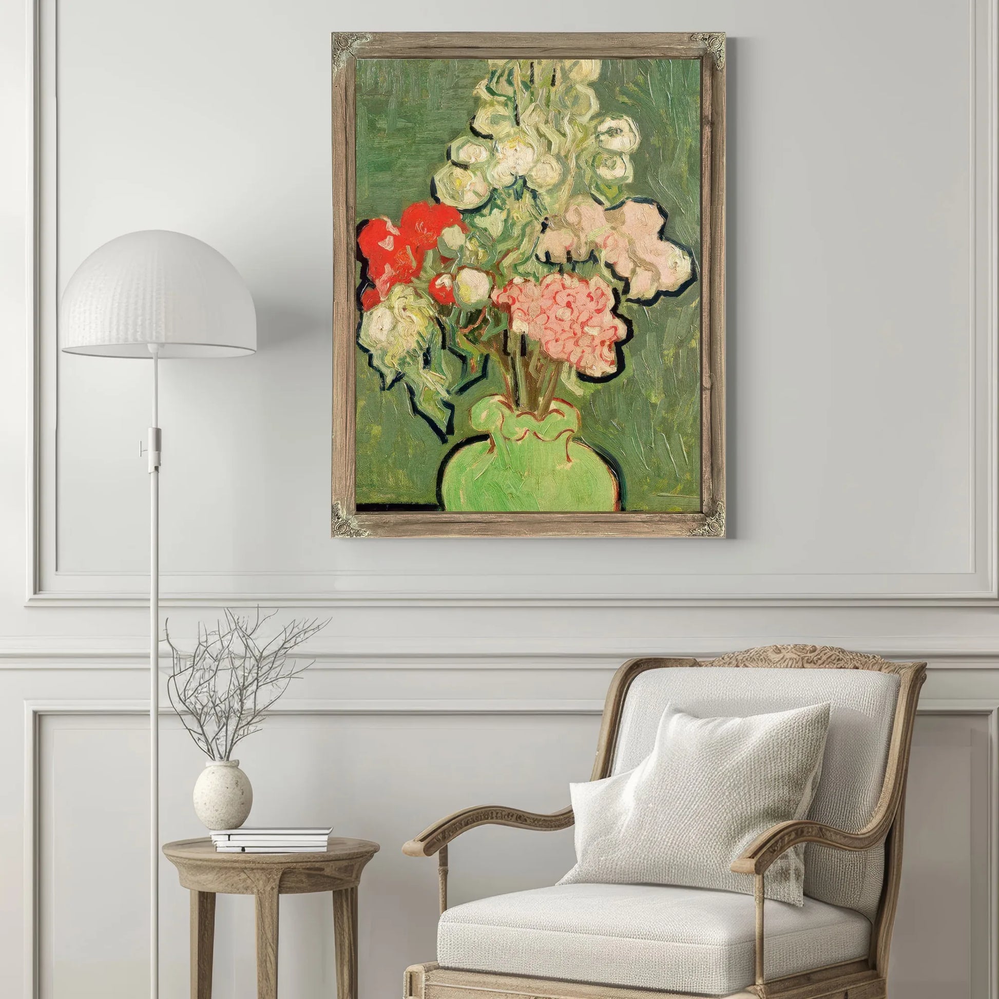 Bouquet Of Flowers By Vincent Van Gogh Fine Art Print