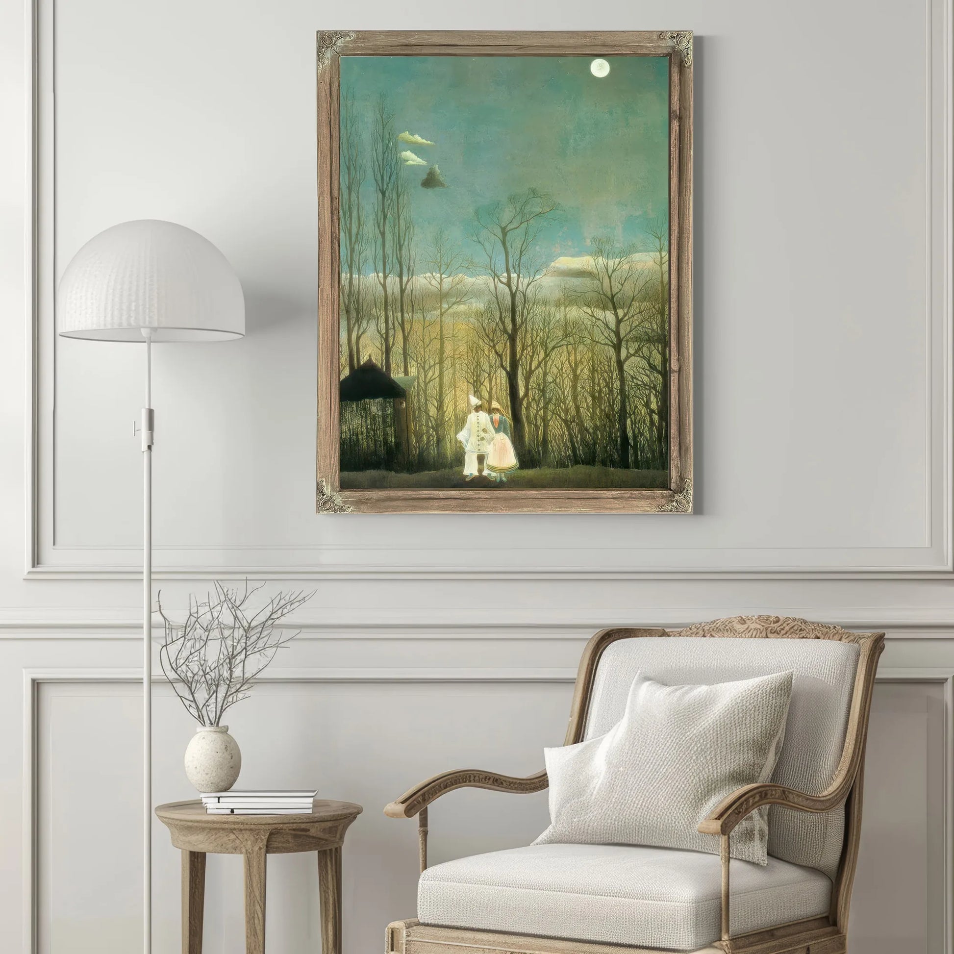 A Carnival Evening By Henri Rousseau Fine Art Print