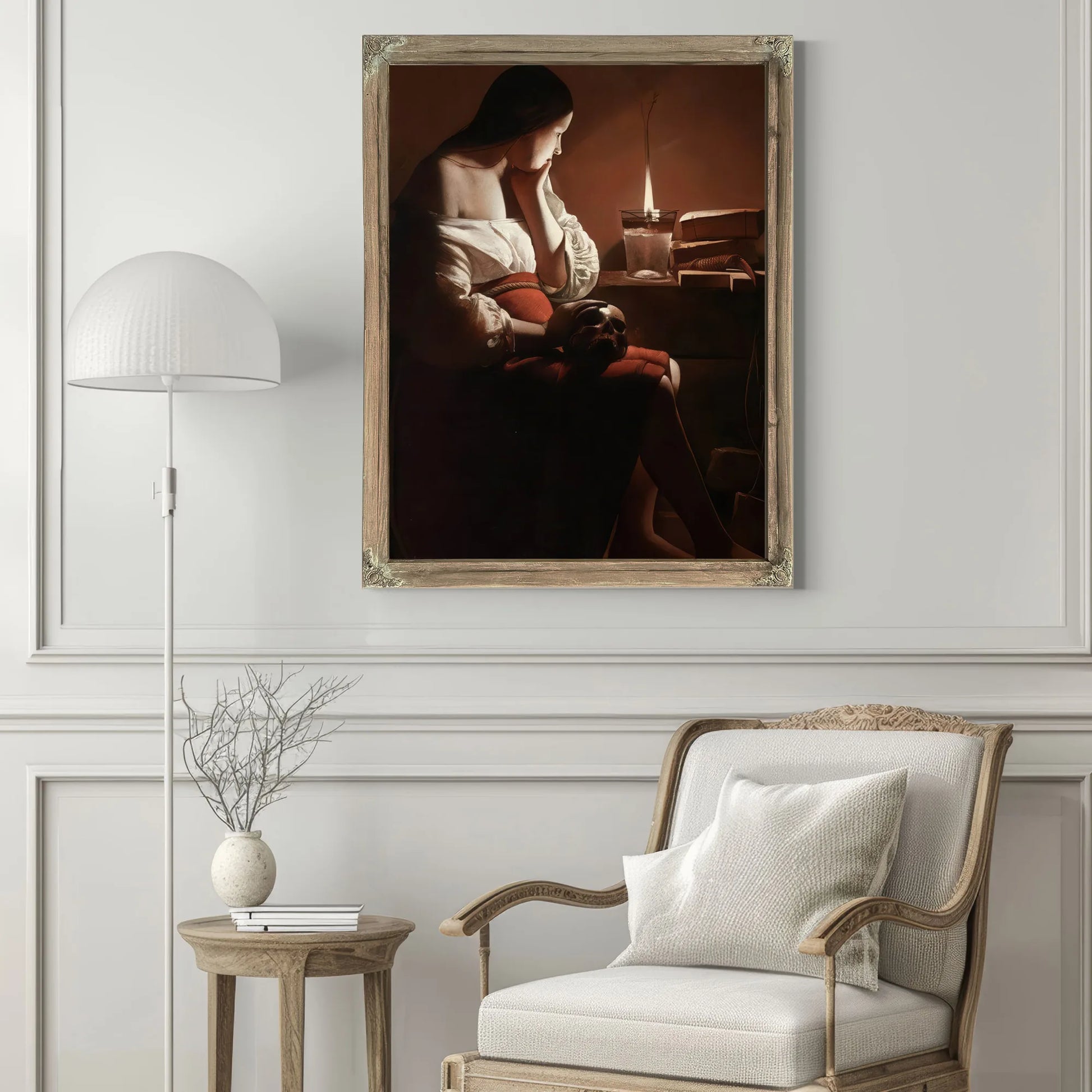 The Magdalene With The Smoking Flame 1640 By Georges De La Tour Fine Art Print
