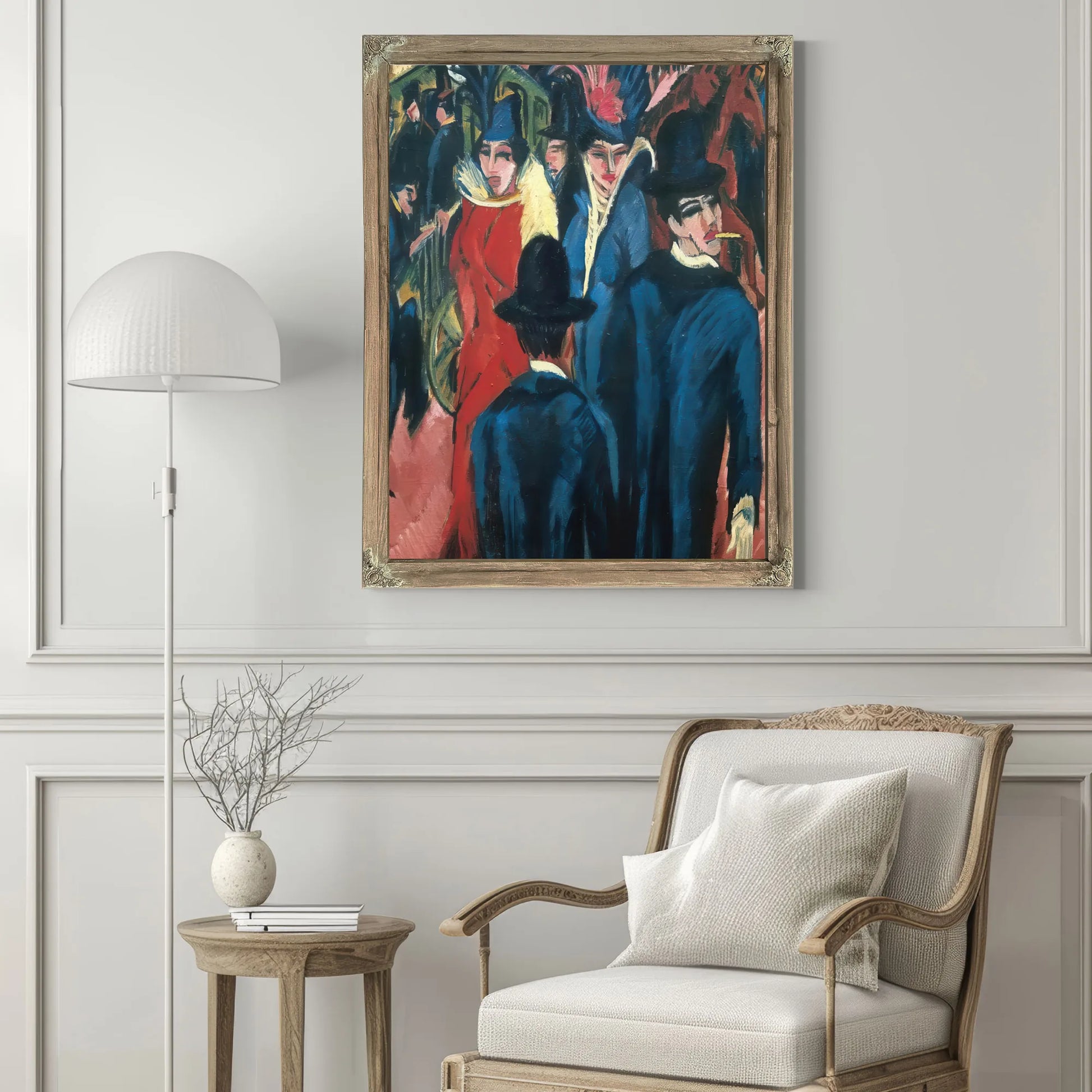 Berline Street Scene By Ernst Ludwig Kirchner Fine Art Print