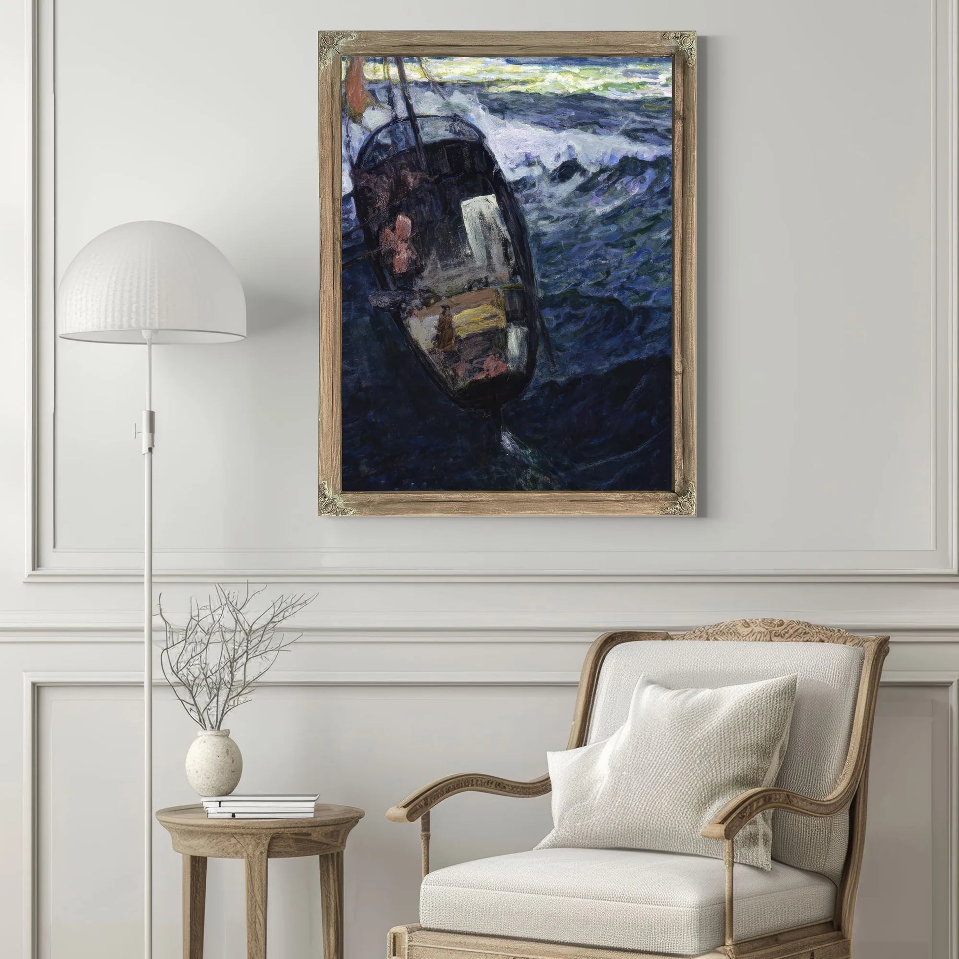 Fishermen At Sea By Henry Ossawa Tanner Fine Art Print