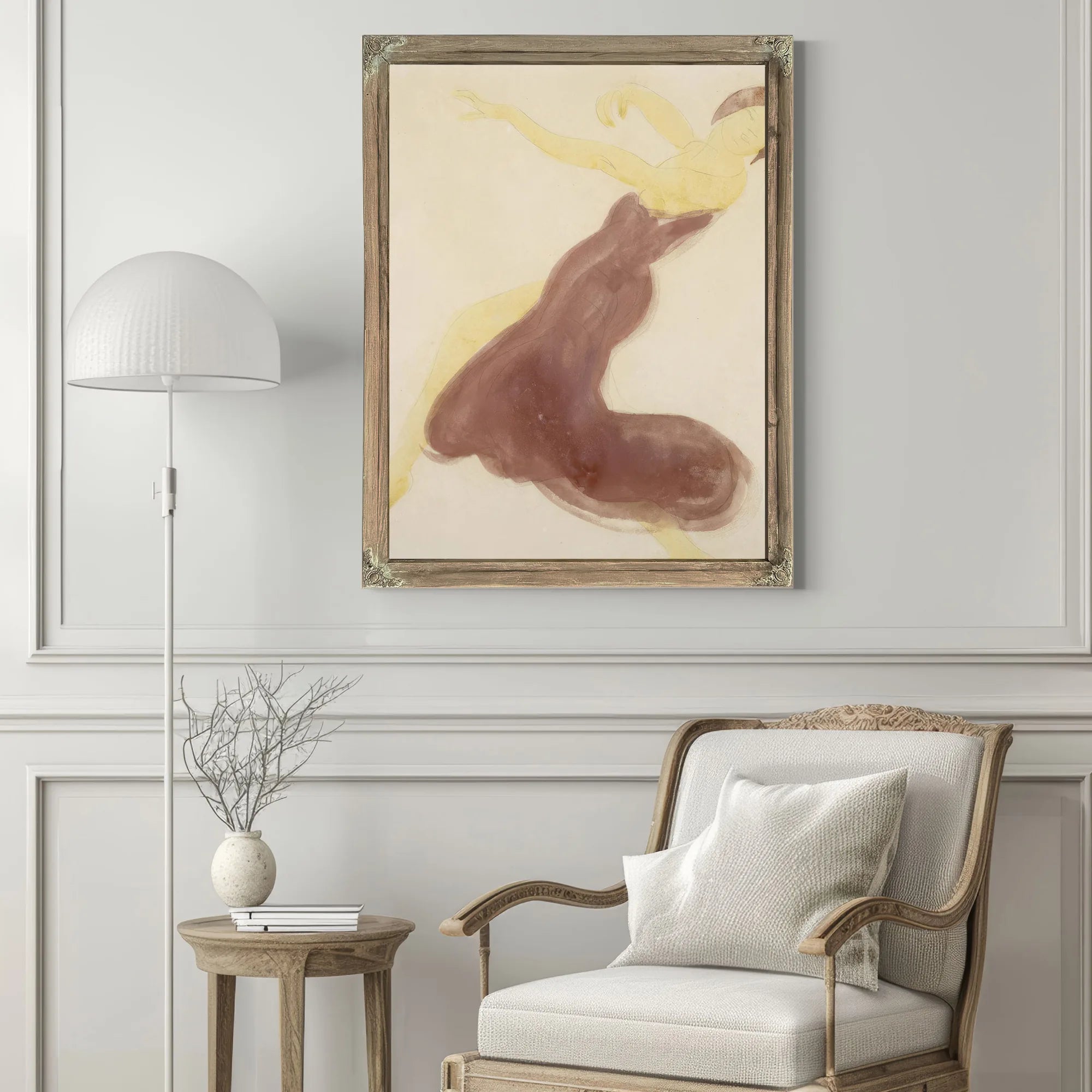 Dancer By Francois Auguste Rene Rodin Fine Art Print