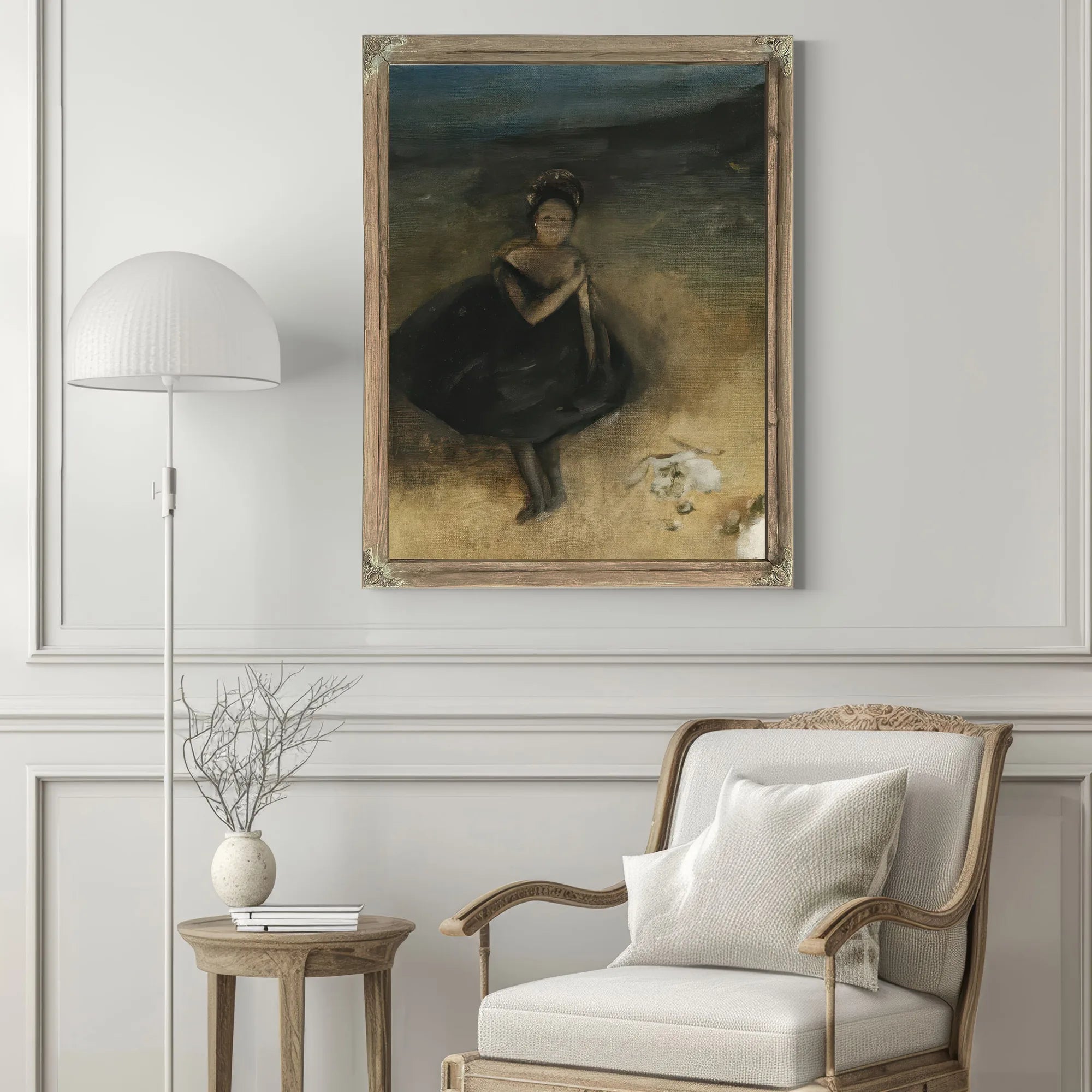 Dancer With A Bouquet By Edgar Degas Fine Art Print