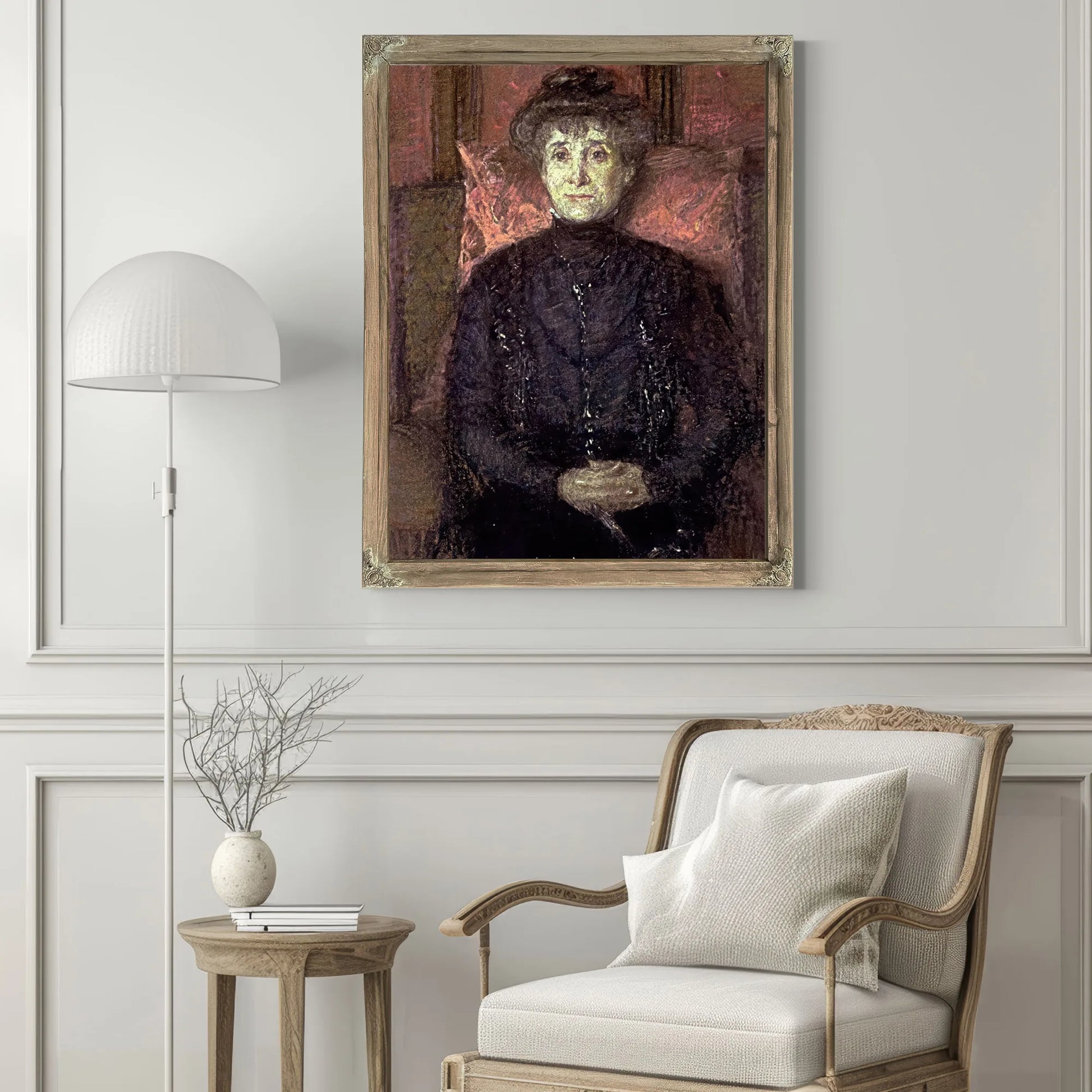 Madame Inez Dreyfus Cordozo By Alice Pike Barney Fine Art Print