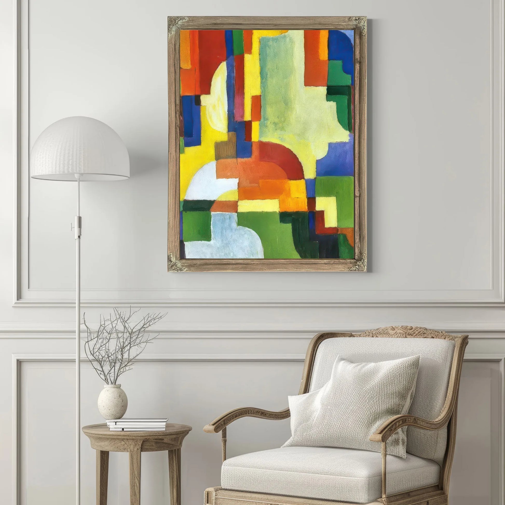 Coloured Forms I By August Macke Fine Art Print