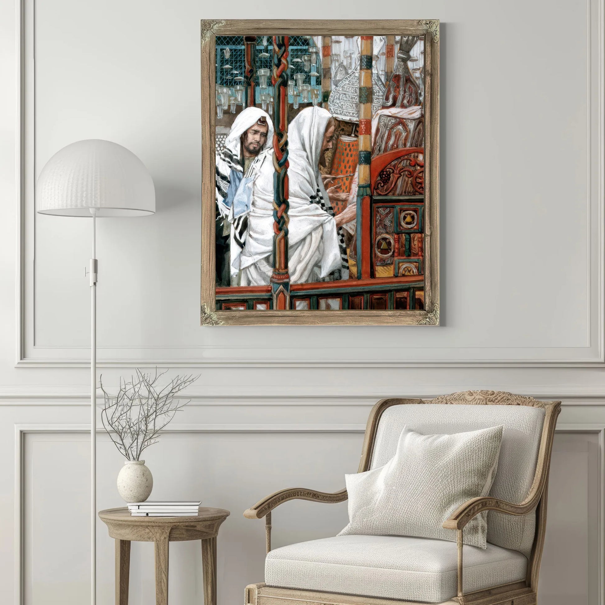 Jesus Teaching In The Synagogue By James Tissot Fine Art Print