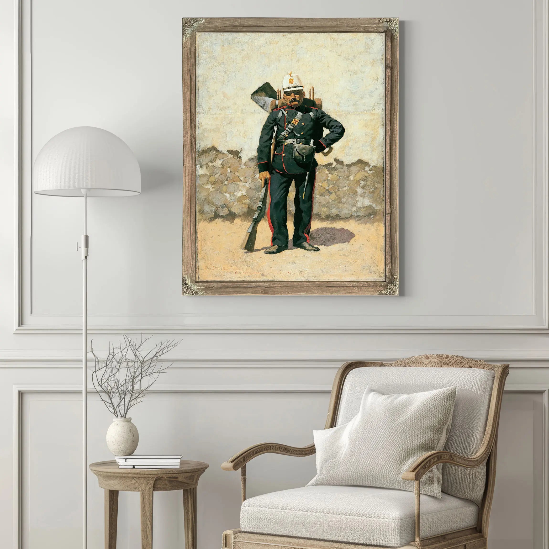 Full Dress Engineer by Frederic Remington