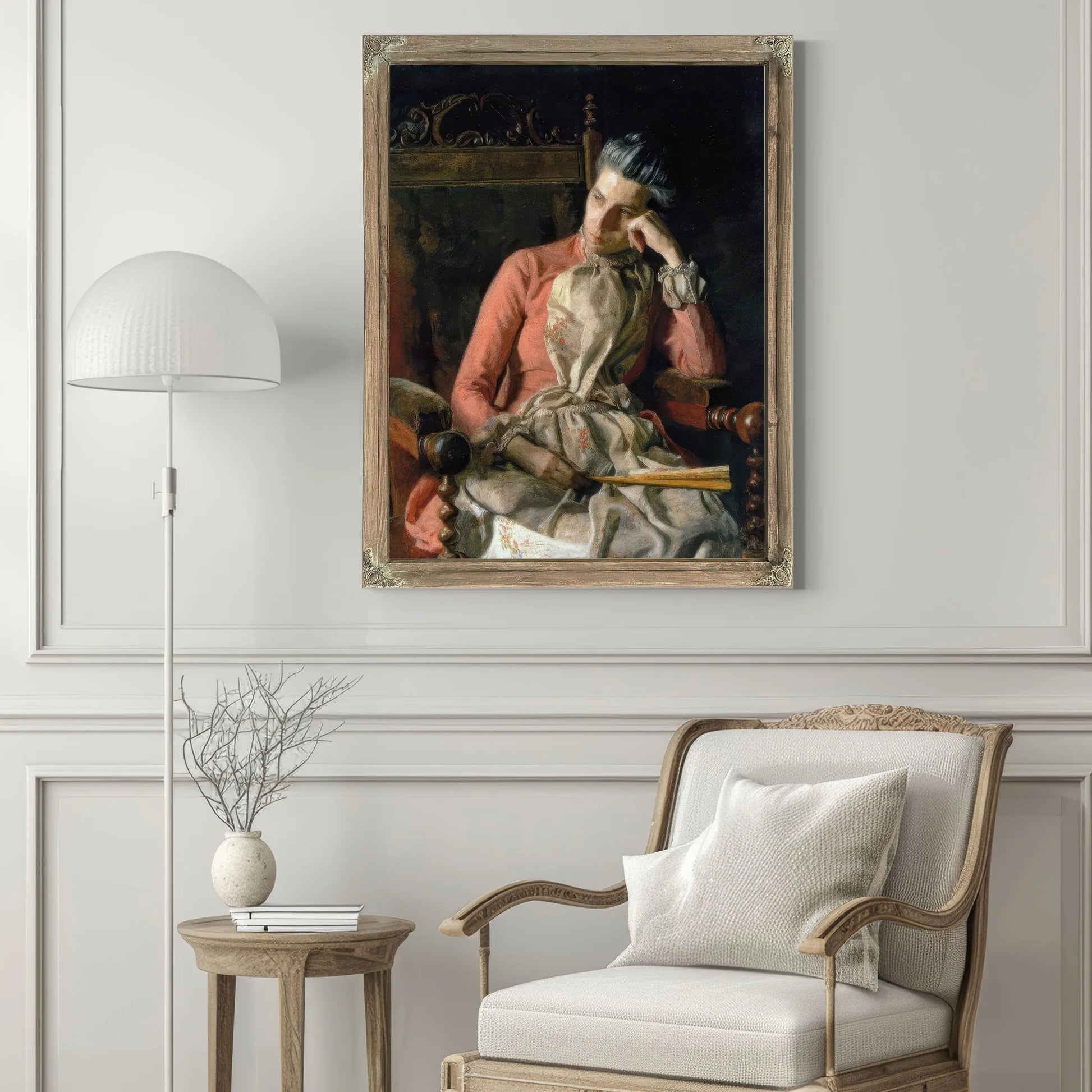 Portrait Of Amelia Van Buren 1891 By Thomas Eakins Fine Art Print
