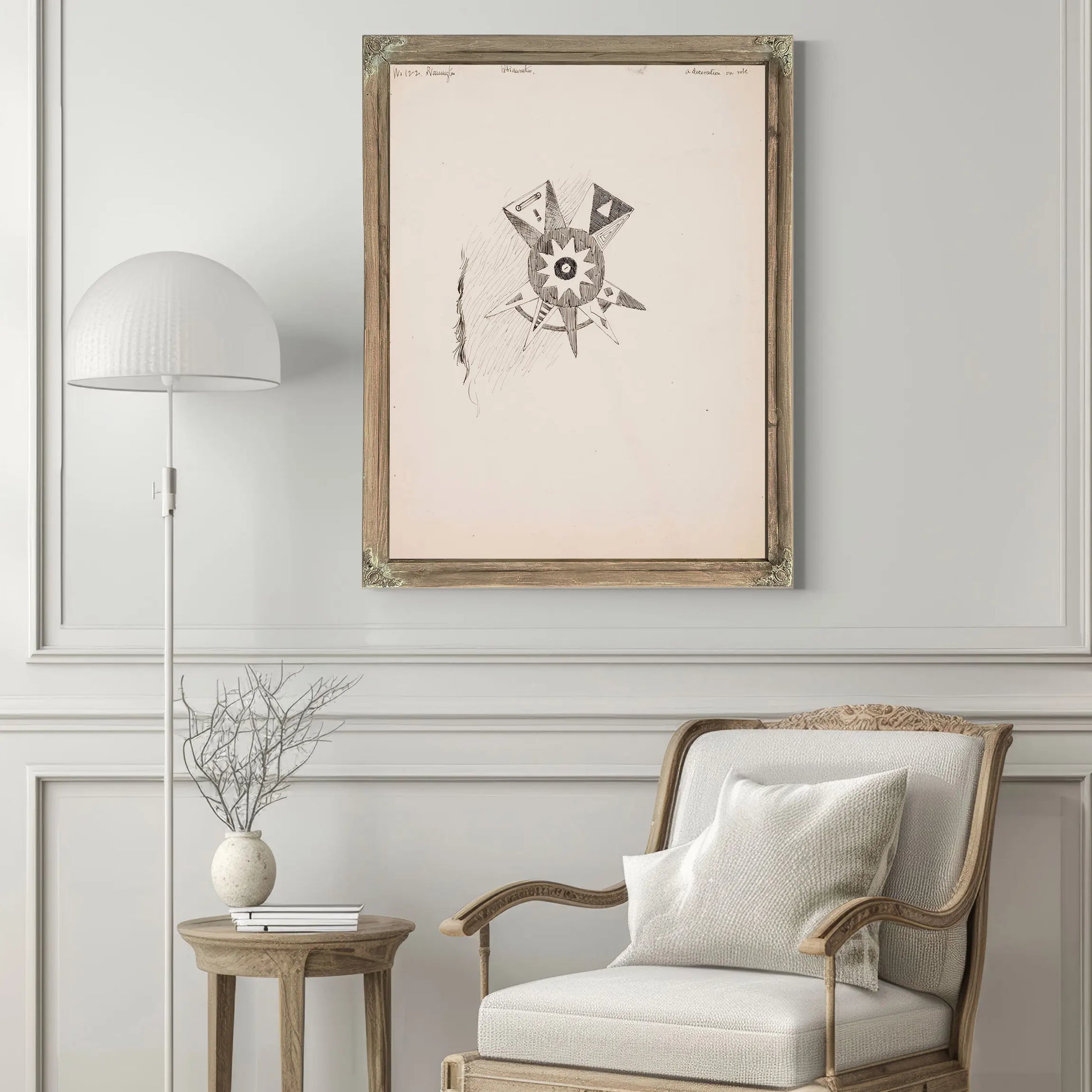 A Decoration On Robe by Frederic Remington