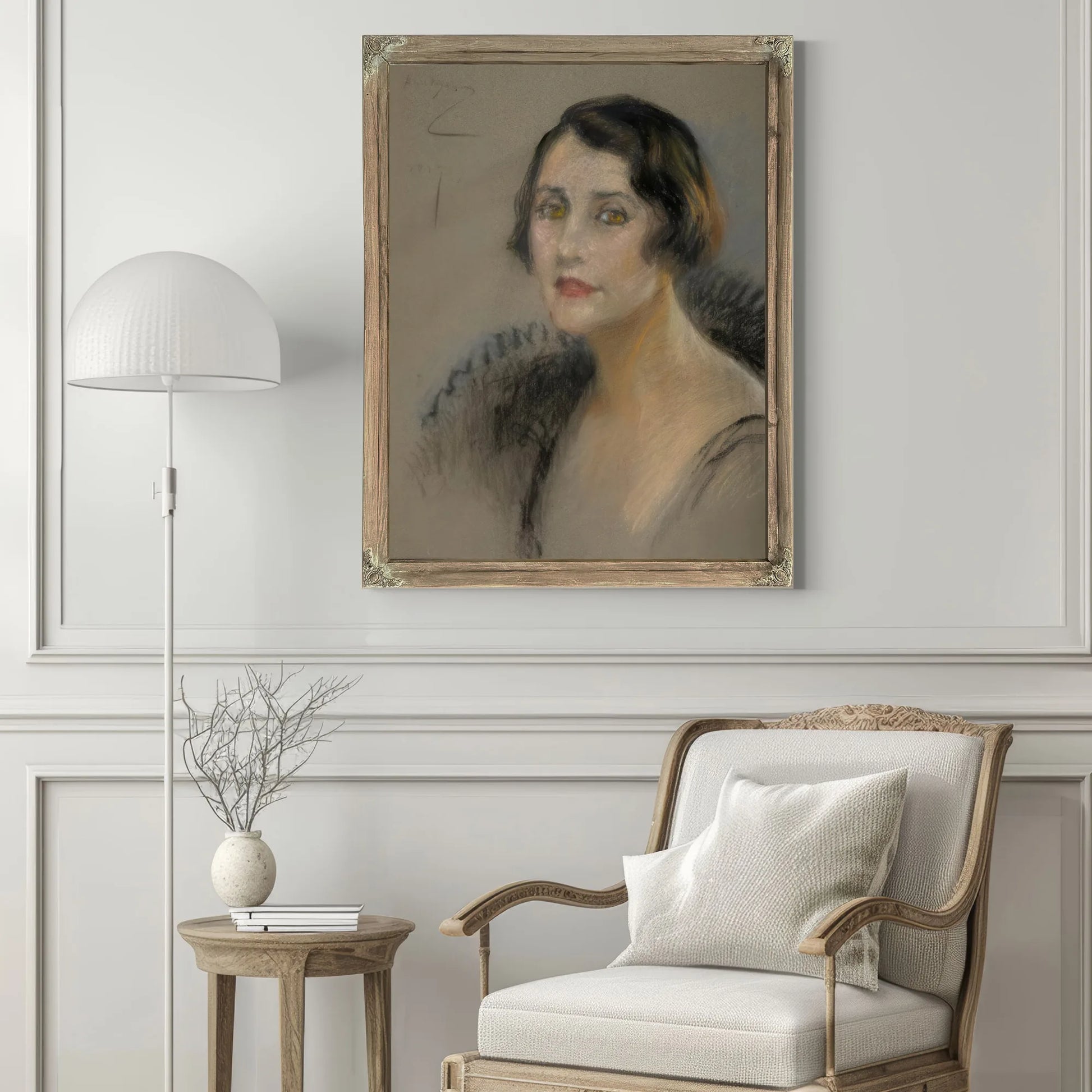 The Countess Carraciolo By Alice Pike Barney Fine Art Print