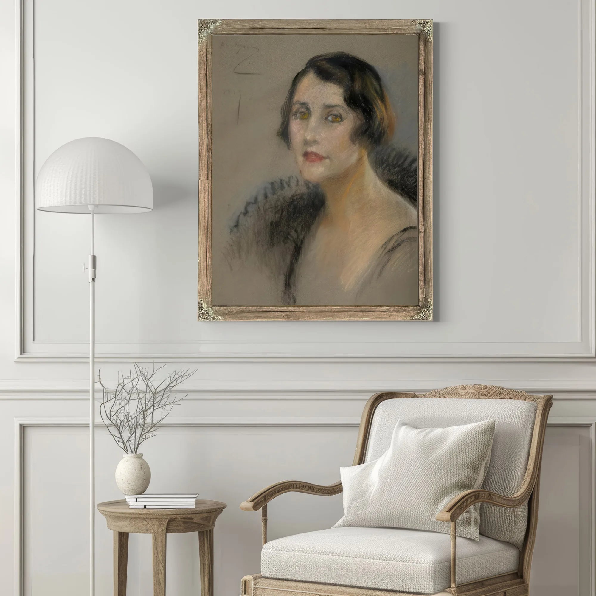The Countess Carraciolo By Alice Pike Barney Fine Art Print