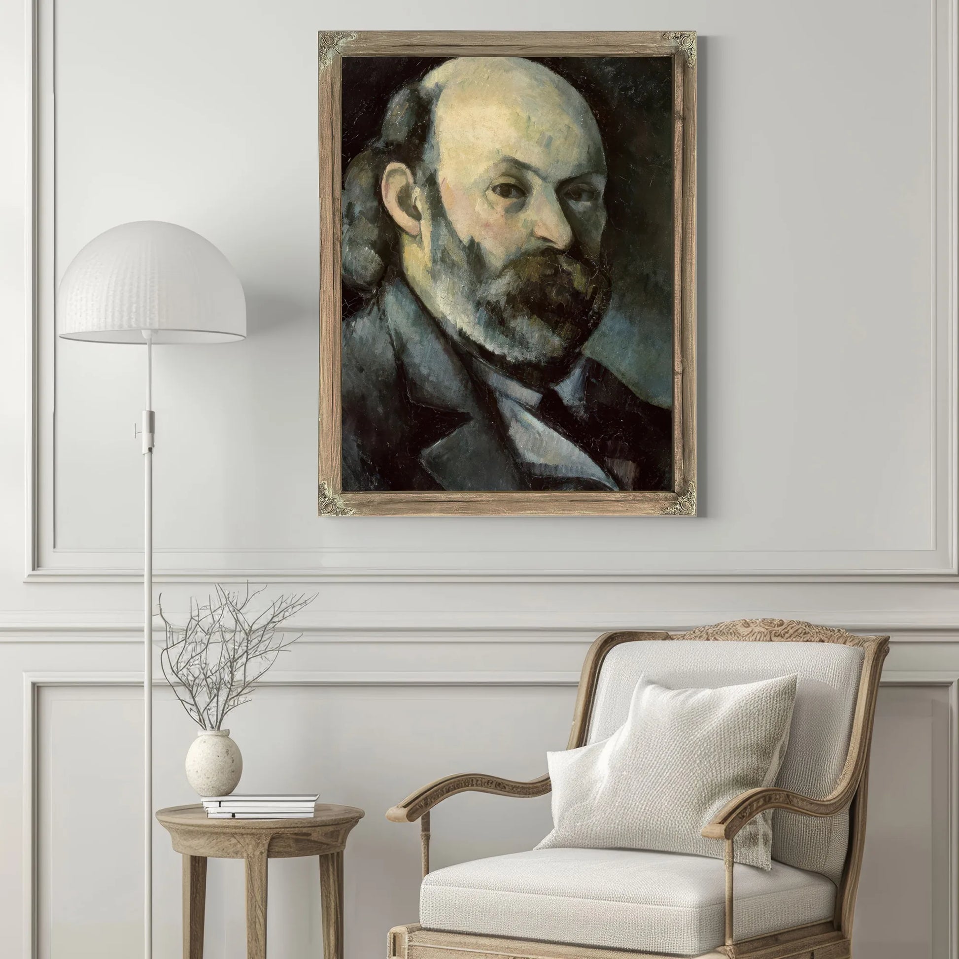 Self Portrait 1 By Paul Cezanne Fine Art Print