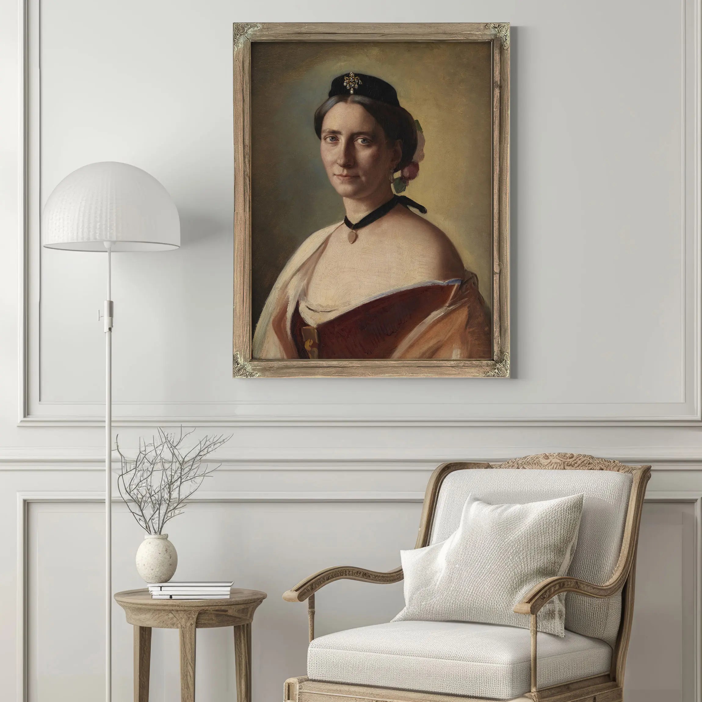 The Artists Wife Mrs Alma Bloch Nee Trepka by Carl Bloch