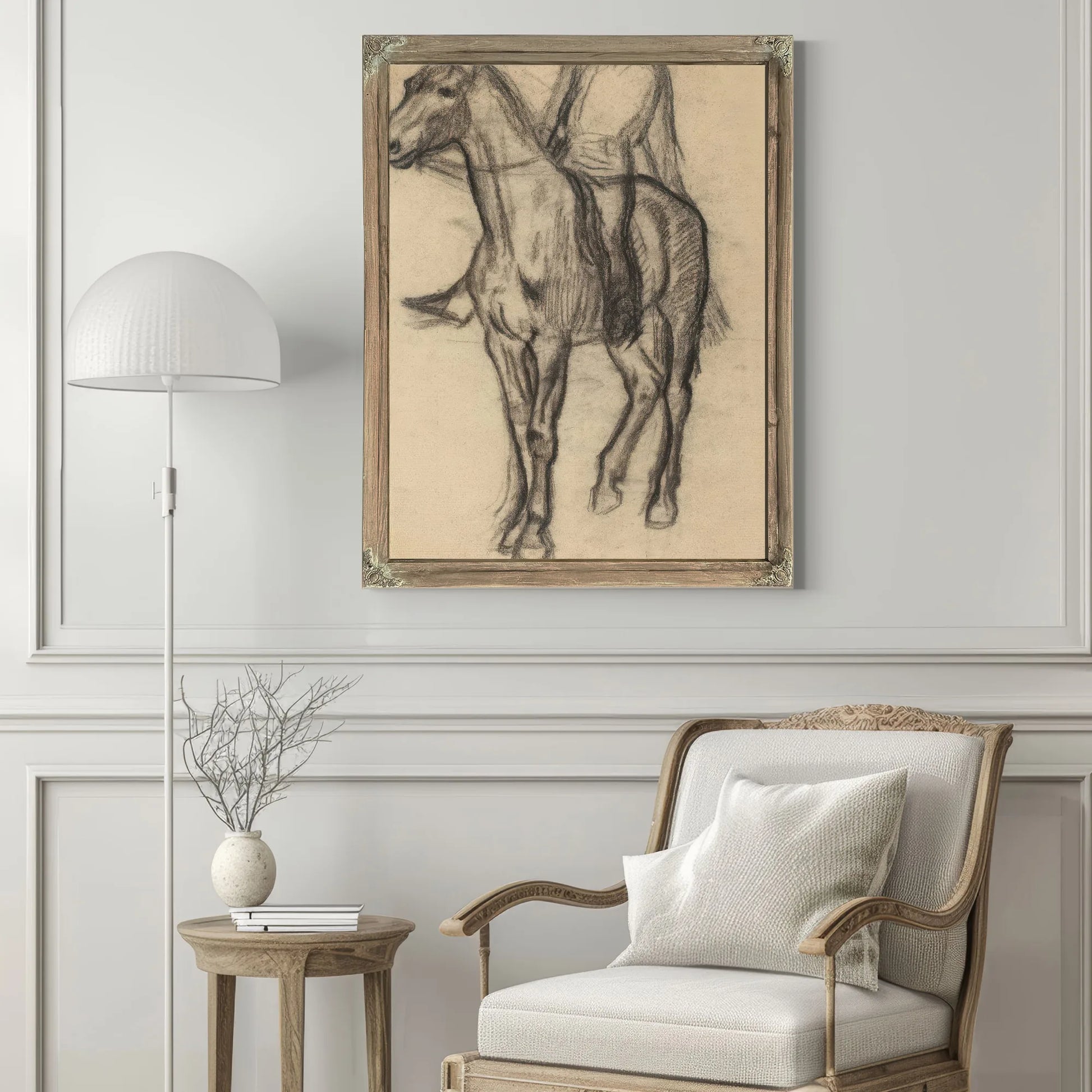 Horse And Rider By Edgar Degas Fine Art Print
