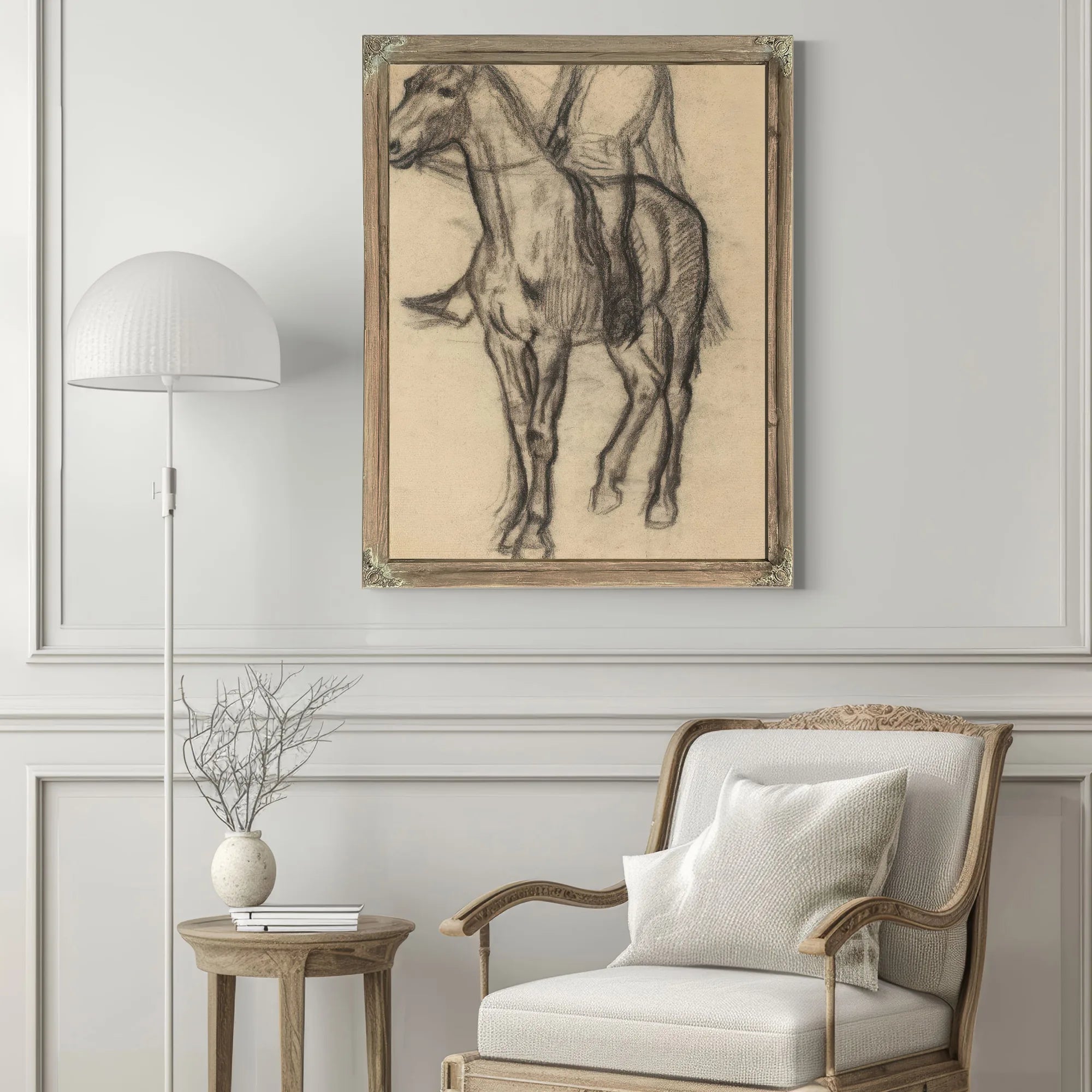 Horse And Rider By Edgar Degas Fine Art Print