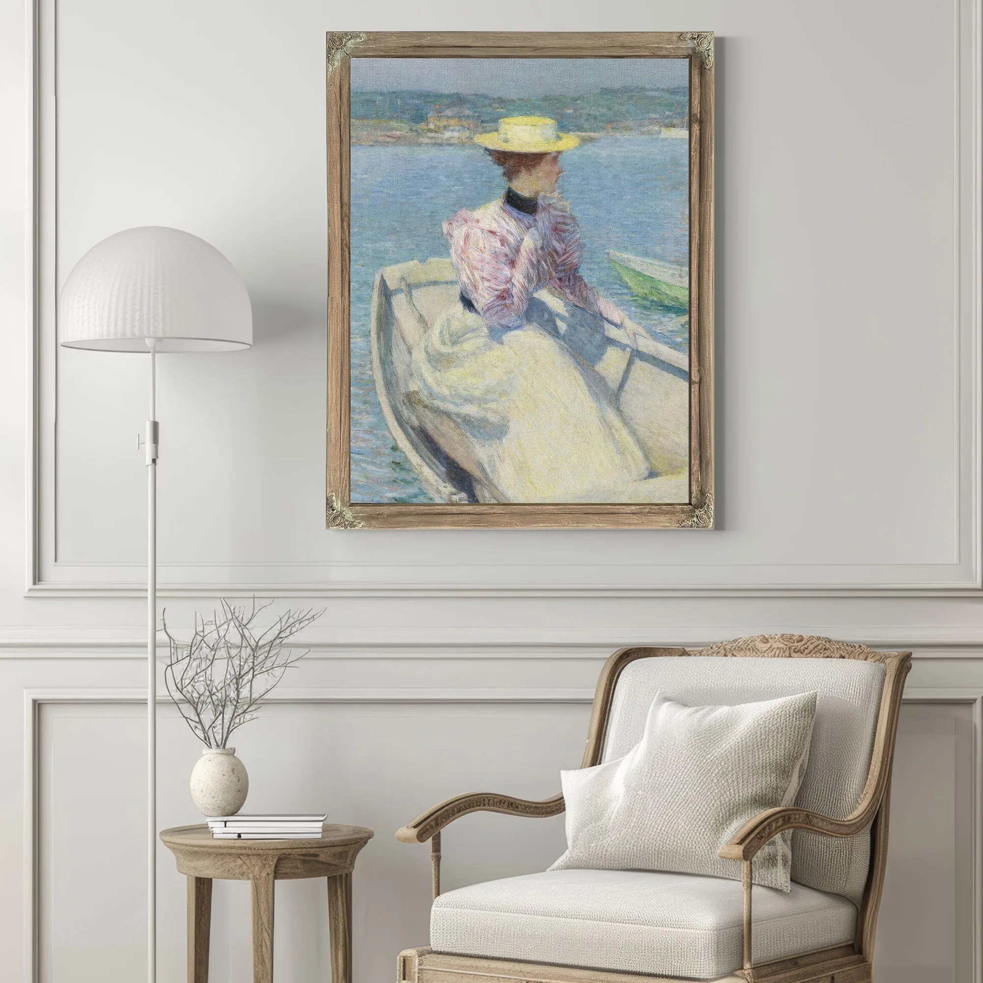 The White Pierrot By Pierre Auguste Renoir Fine Art Print
