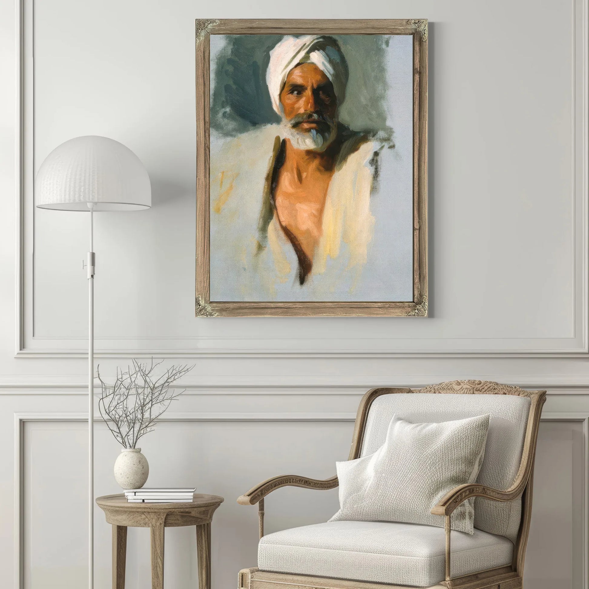 Head Of An Arab By John Singer Sargent Fine Art Print