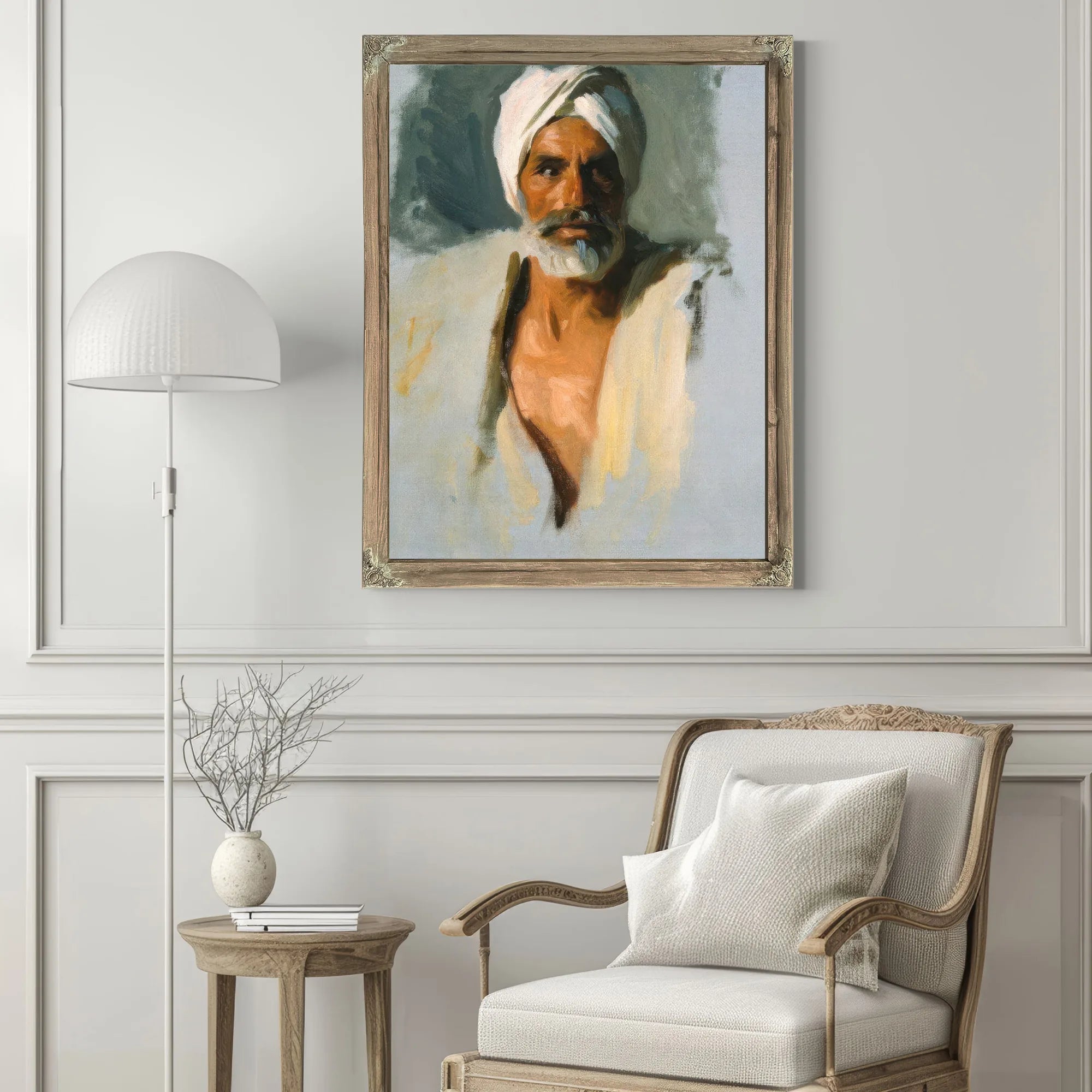 Head Of An Arab By John Singer Sargent Fine Art Print