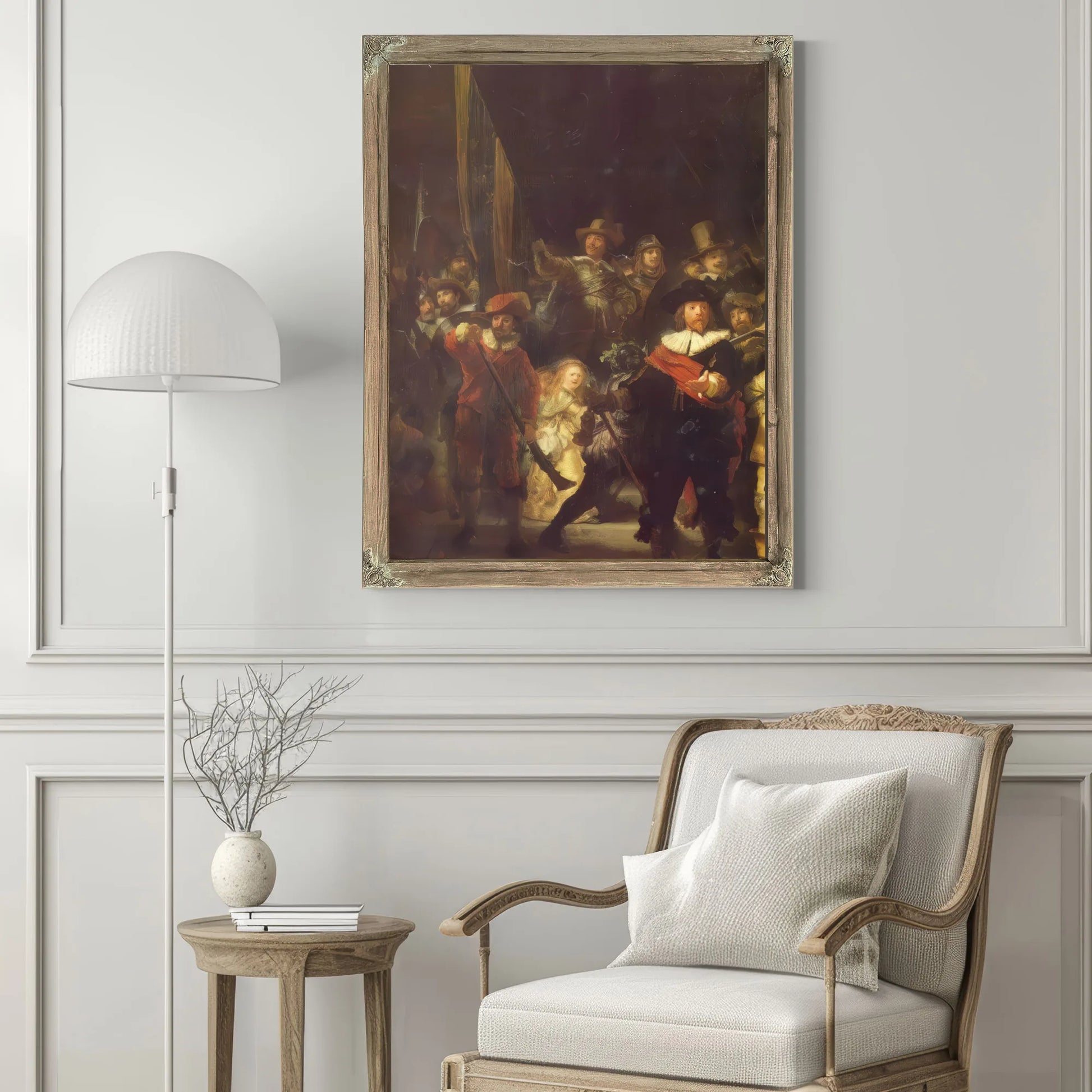 The Militia Company Of Captain Frans Banning Cocq, 1642 By Rembrandt Fine Art Print