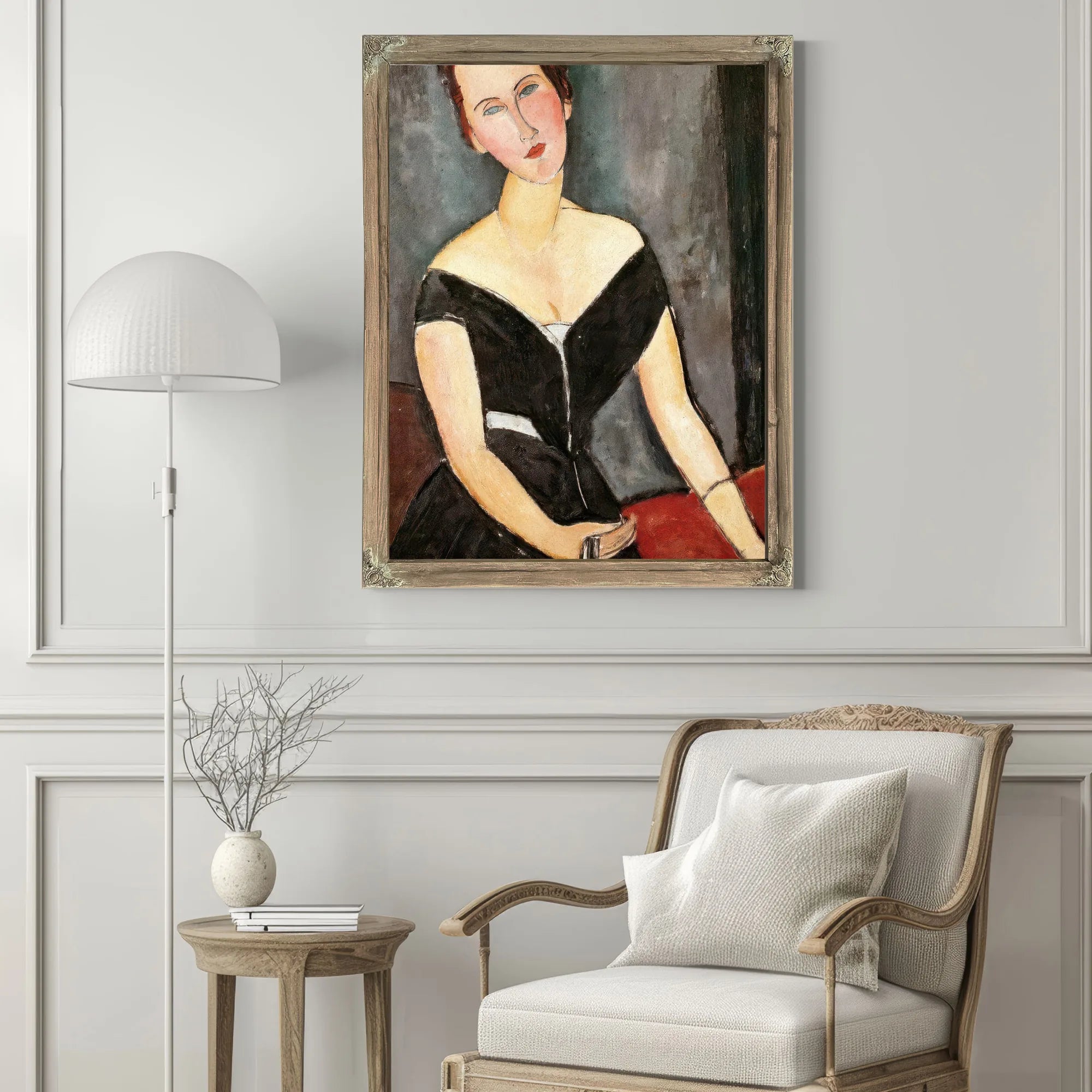 Madame G. Van Muyden By Amedeo Modigliani Fine Art Print