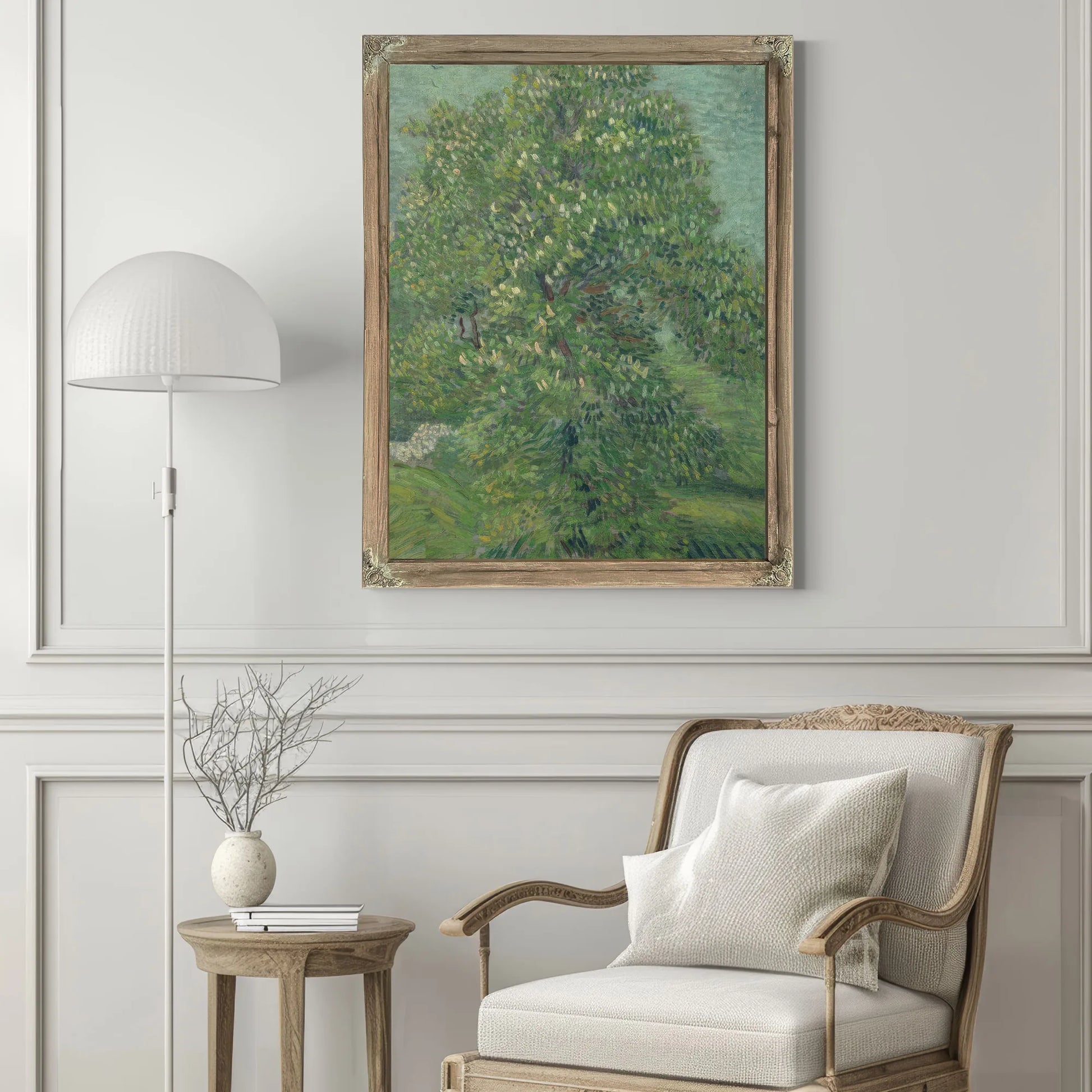Horse Chestnut Tree In Blossom By Vincent Van Gogh Fine Art Print