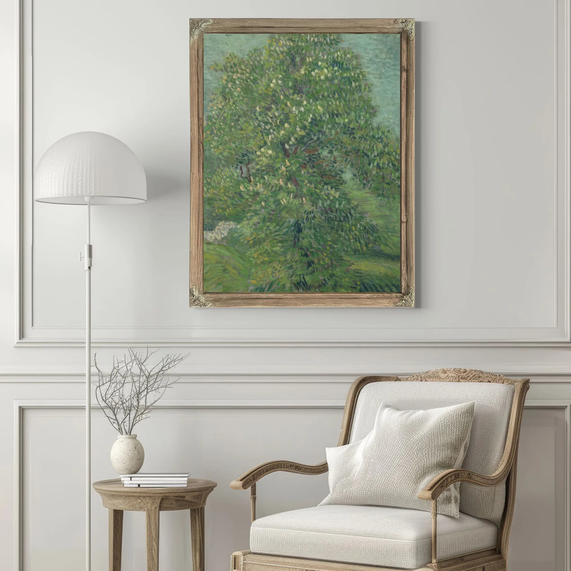 Horse Chestnut Tree In Blossom By Vincent Van Gogh Fine Art Print