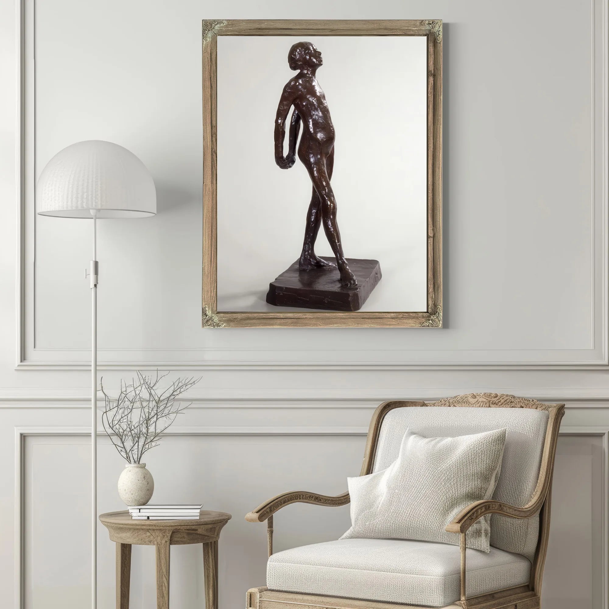Study For Little Dancer Of Fourteen Years By Edgar Degas Fine Art Print