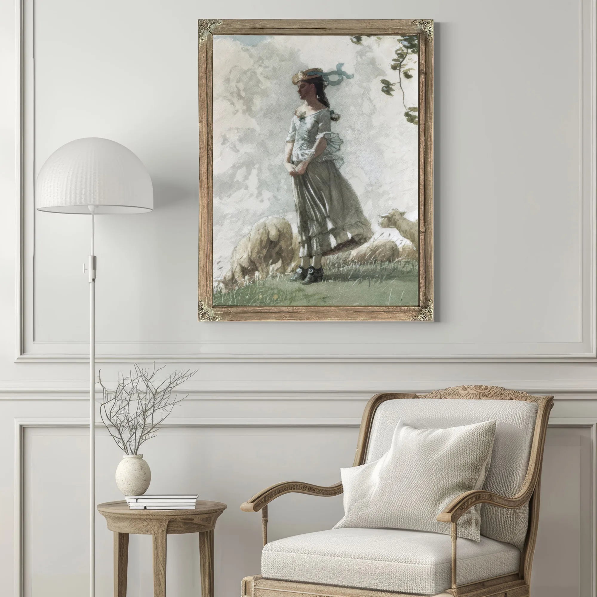 Fresh Air By Winslow Homer Fine Art Print