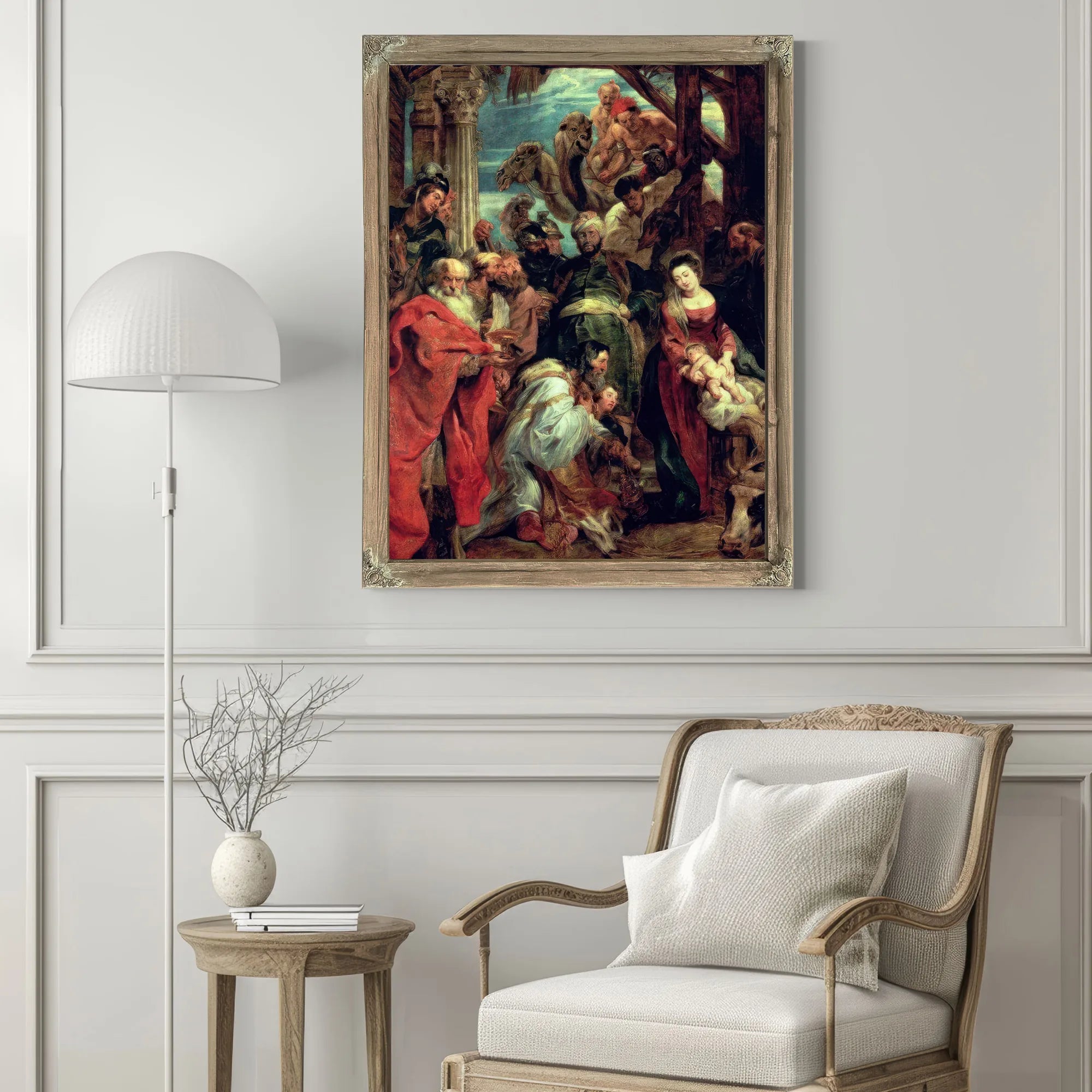 Adoration Of The Magi By Peter Paul Rubens Fine Art Print