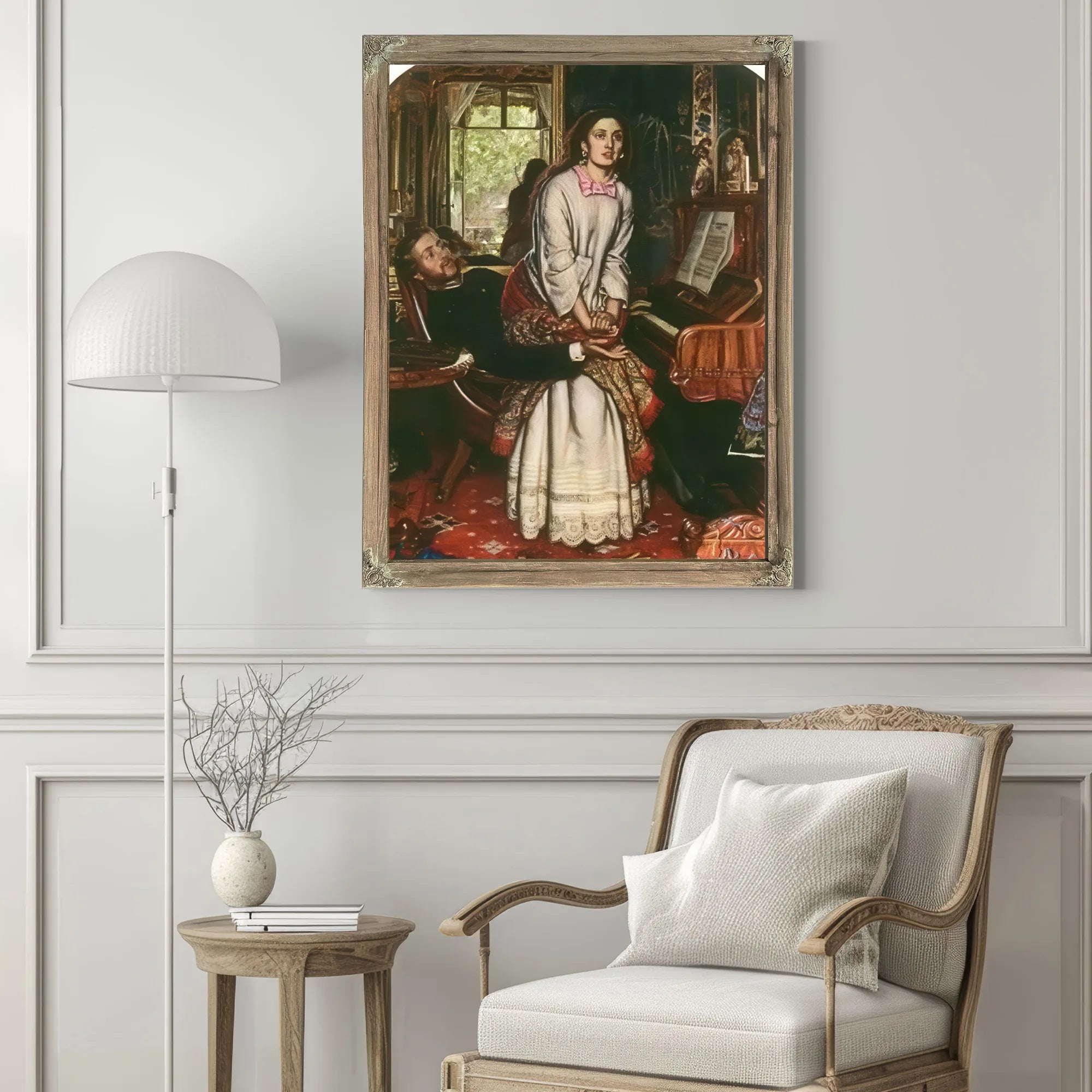 The Awakening Conscience By William Holman Hunt Fine Art Print