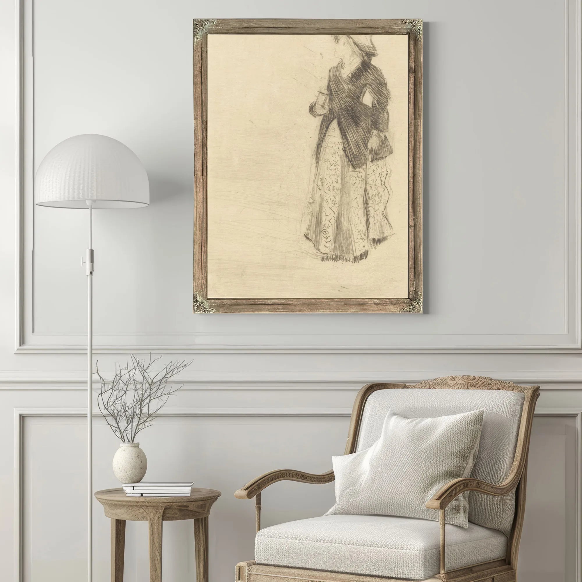 The Actress Ellen Andree By Edgar Degas Fine Art Print