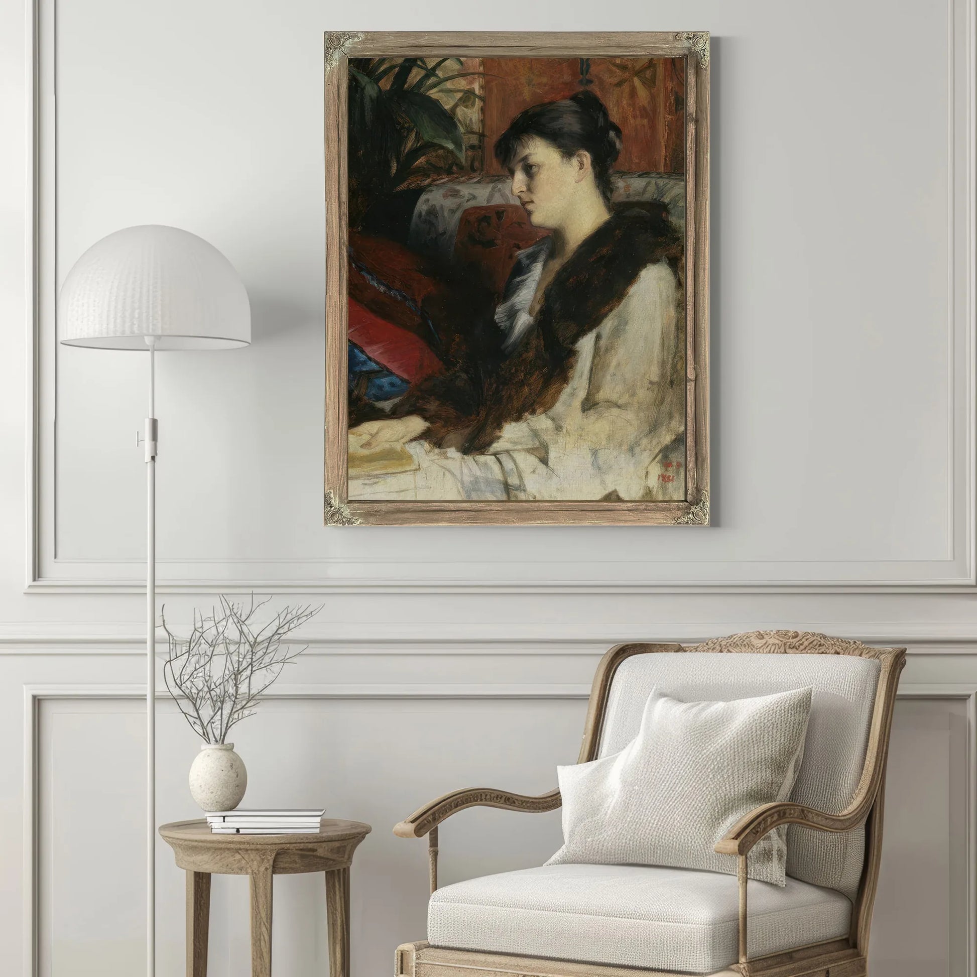 The Artist 1039 S Sister In Law 1881 By Marie Bashkirtseff Fine Art Print