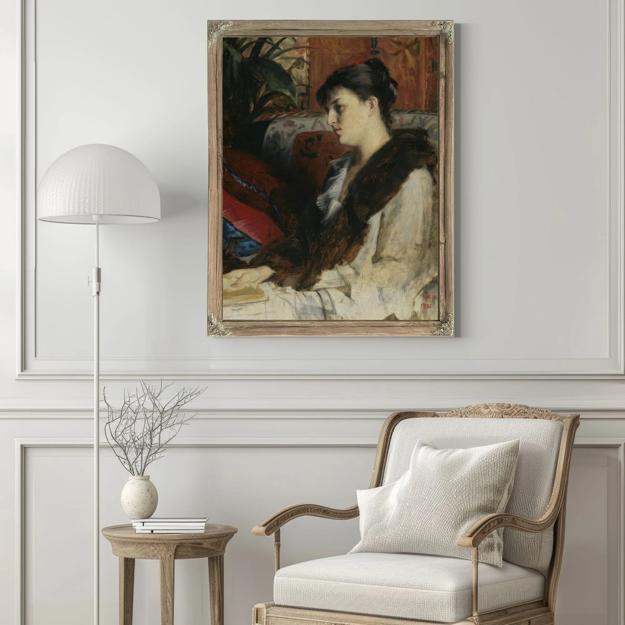 The Artist 1039 S Sister In Law 1881 By Marie Bashkirtseff Fine Art Print