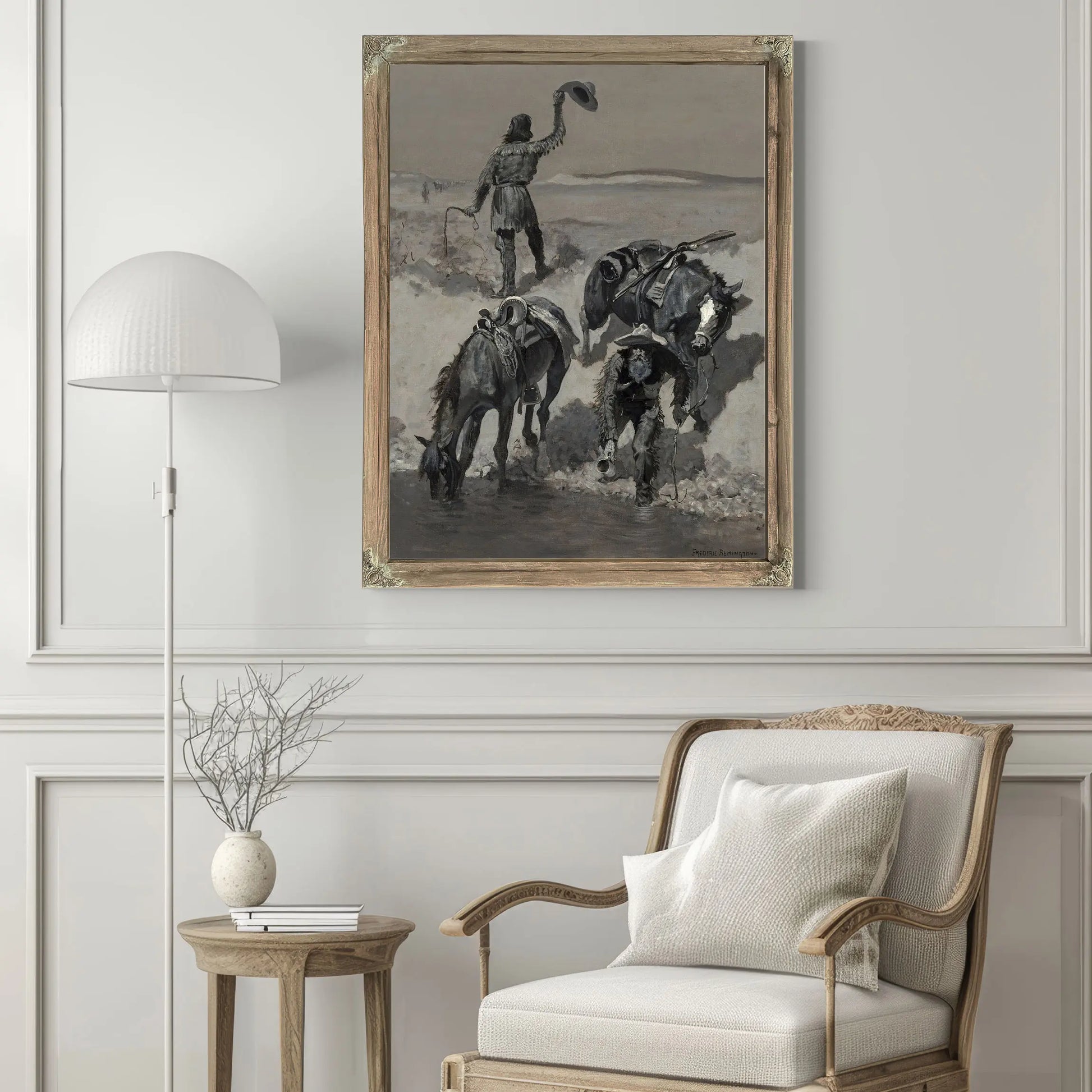 Water by Frederic Remington
