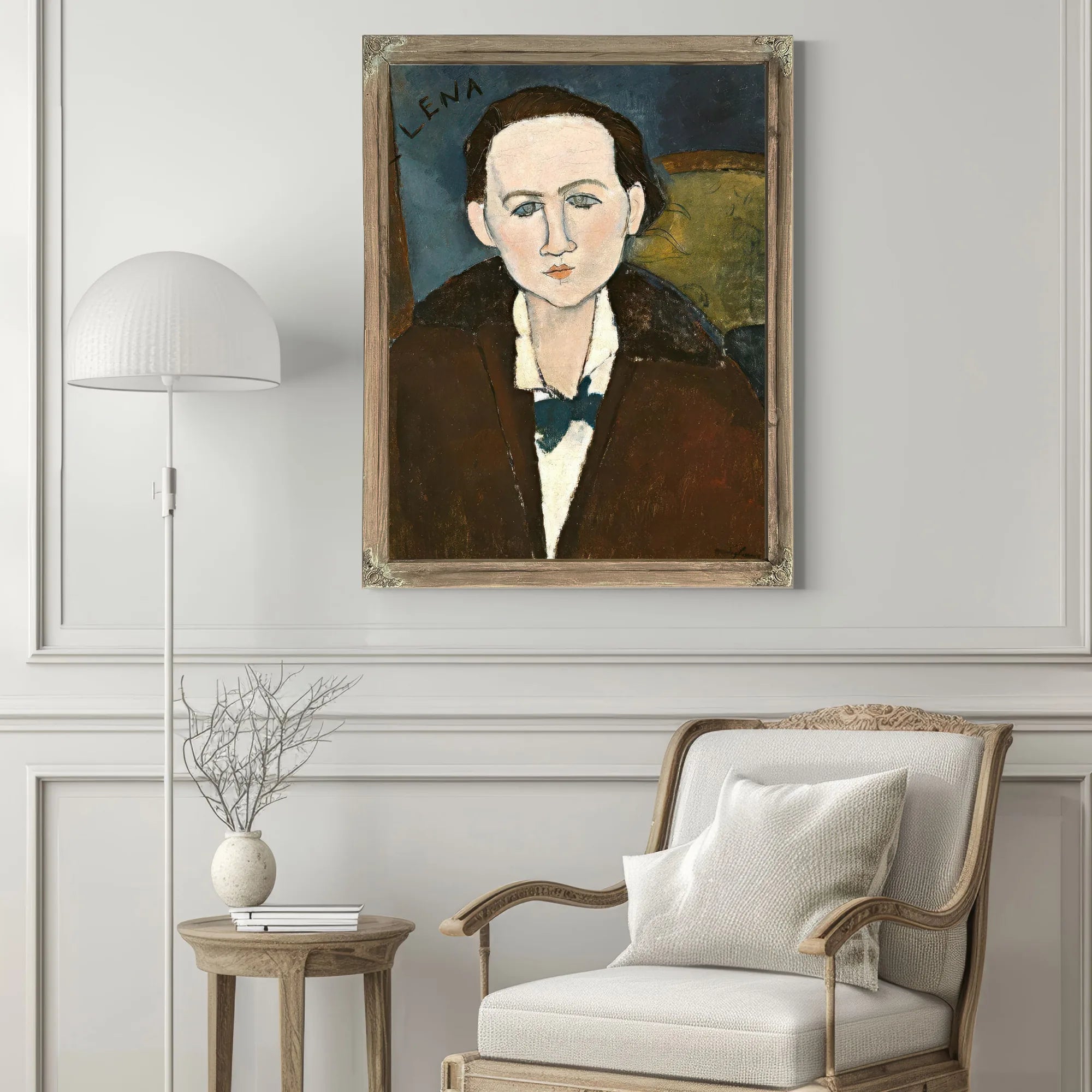 Elena Pavlowski By Amedeo Modigliani Fine Art Print