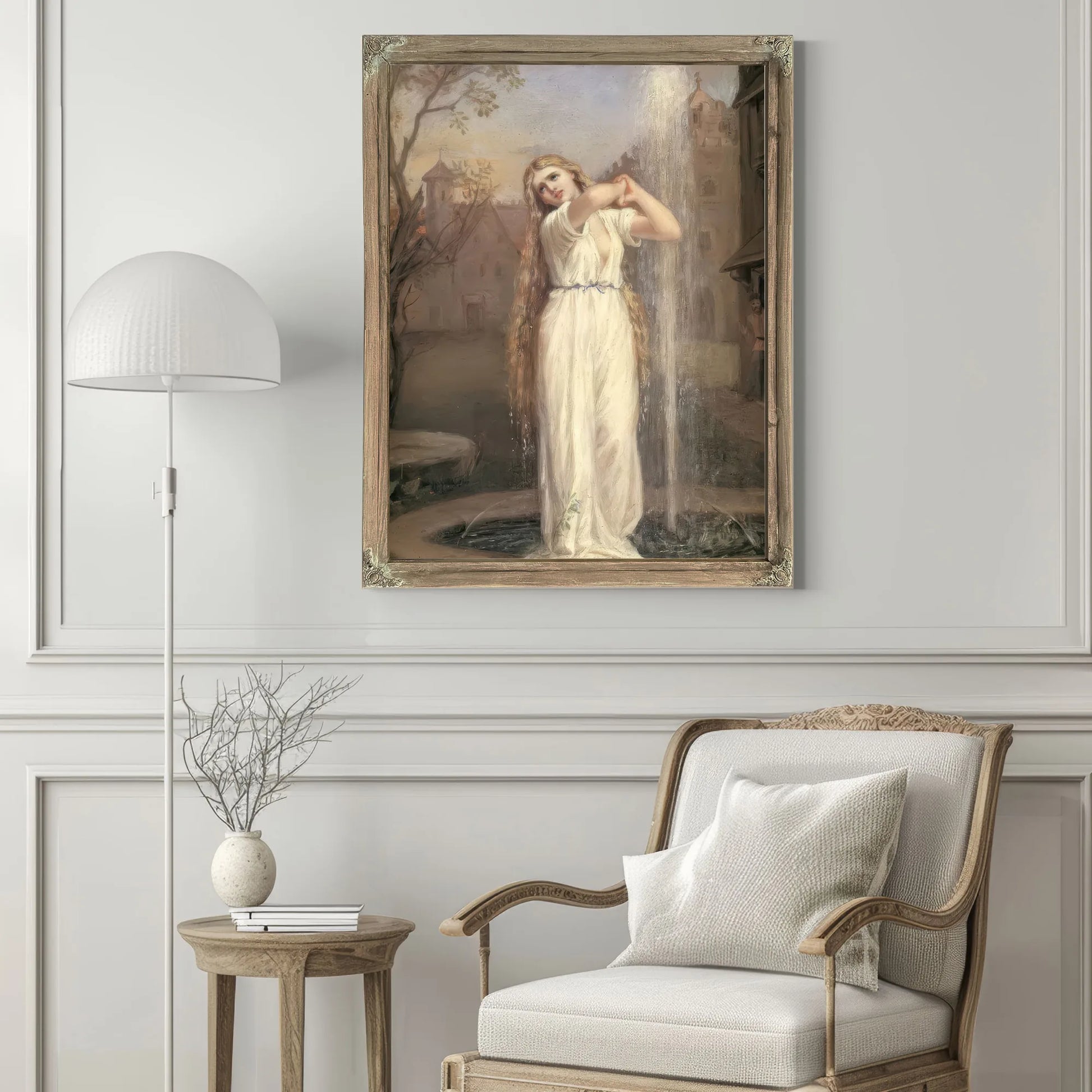 Undine By John Waterhouse Fine Art Print
