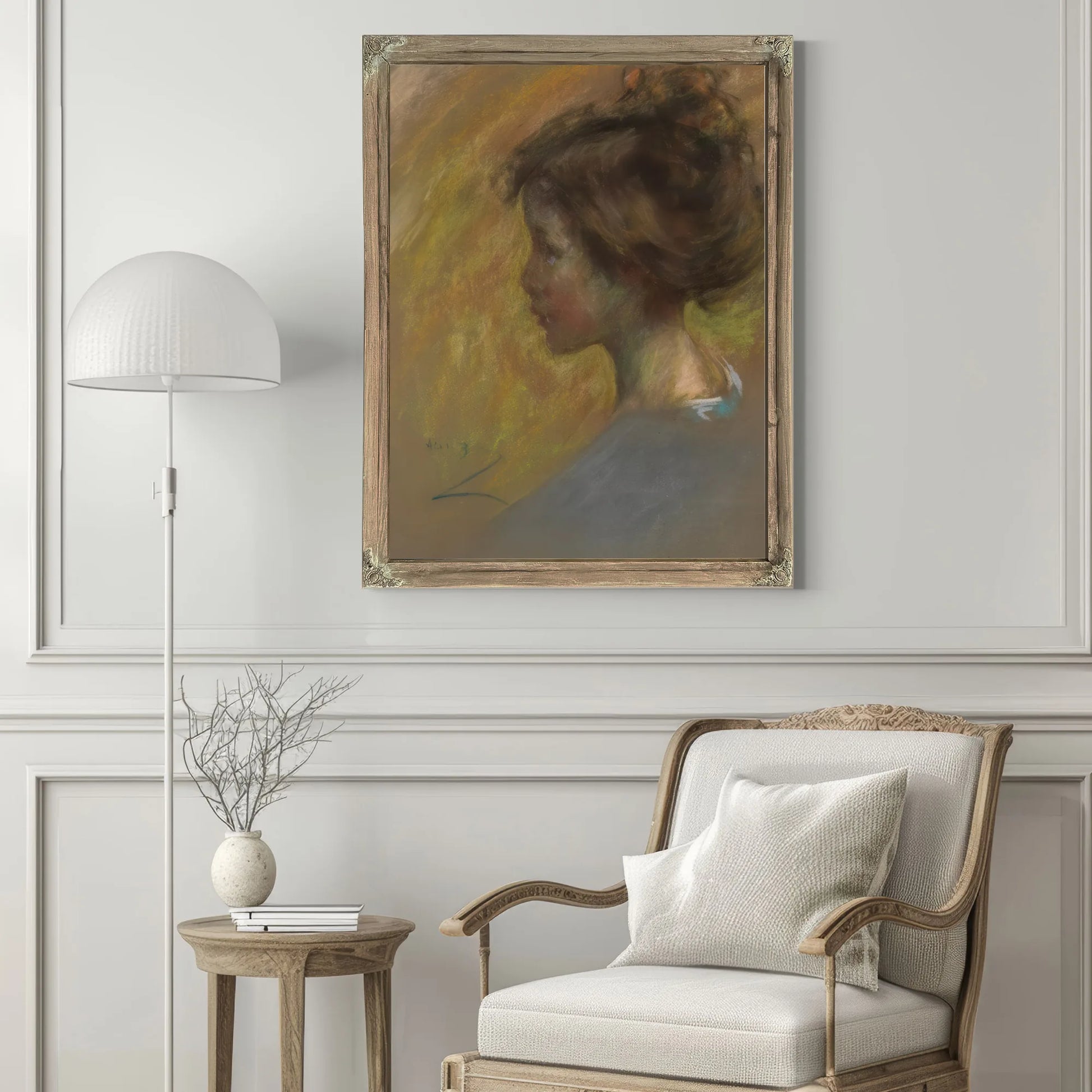 Youthful Model By Alice Pike Barney Fine Art Print