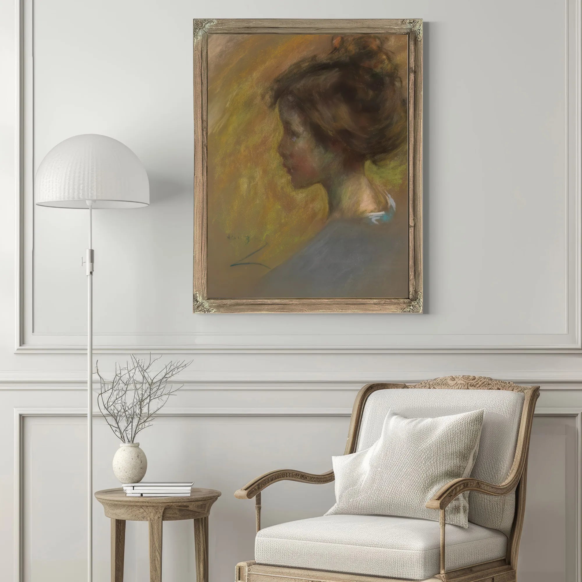 Youthful Model By Alice Pike Barney Fine Art Print