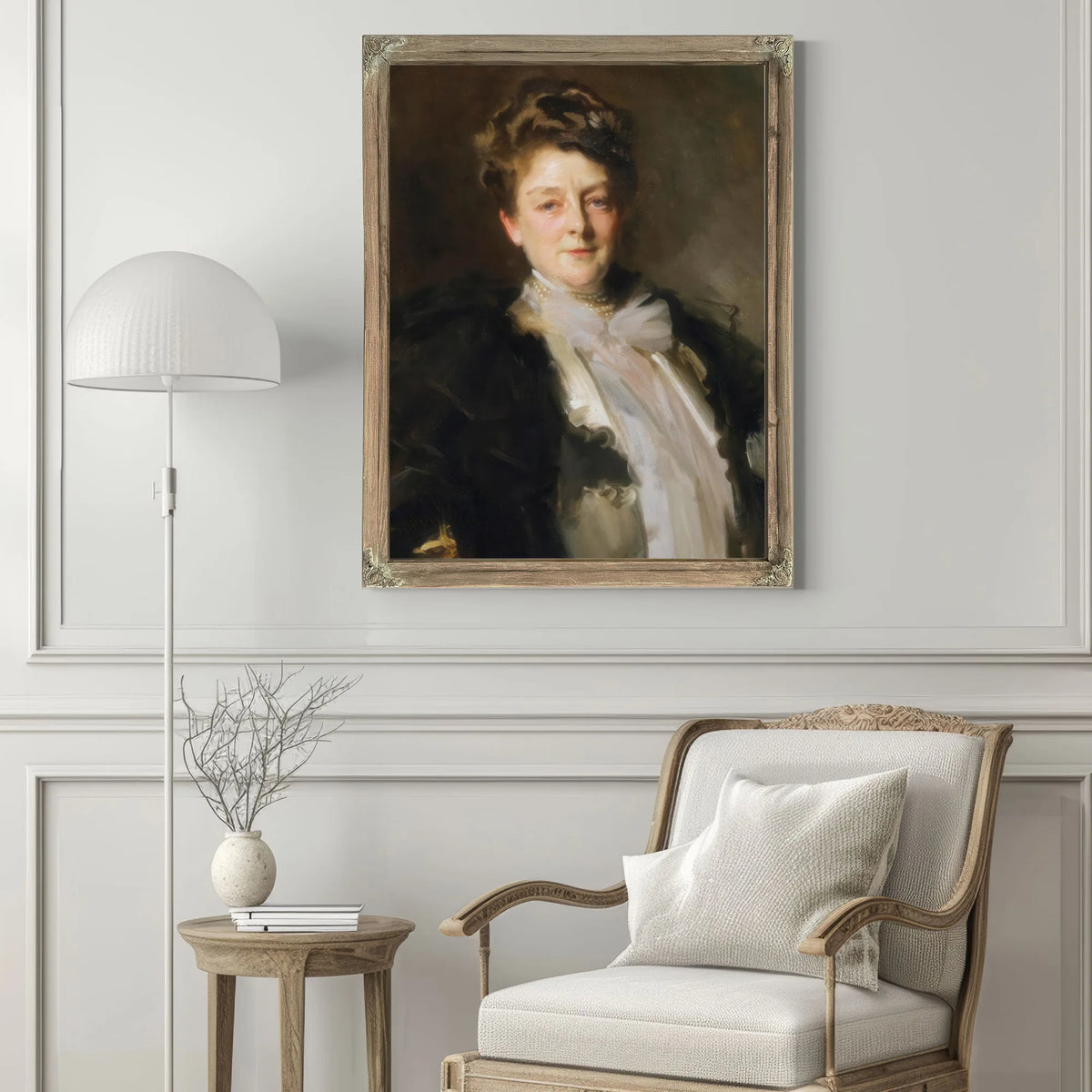 Portrait Of Mrs J. William White By John Singer Sargent Fine Art Print