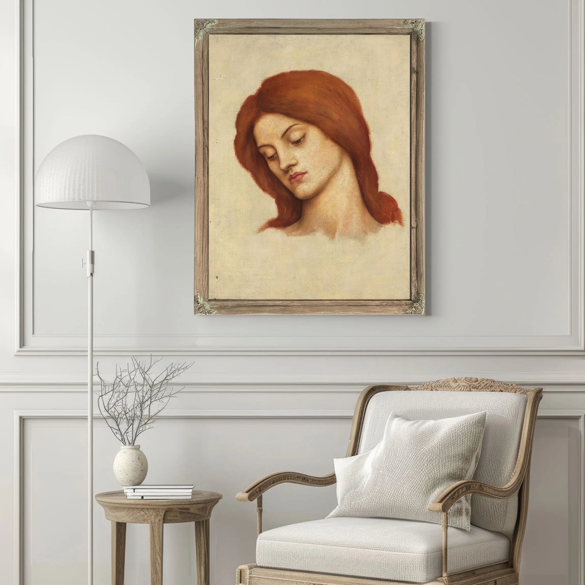 Study For St Christina by Evelyn De Morgan