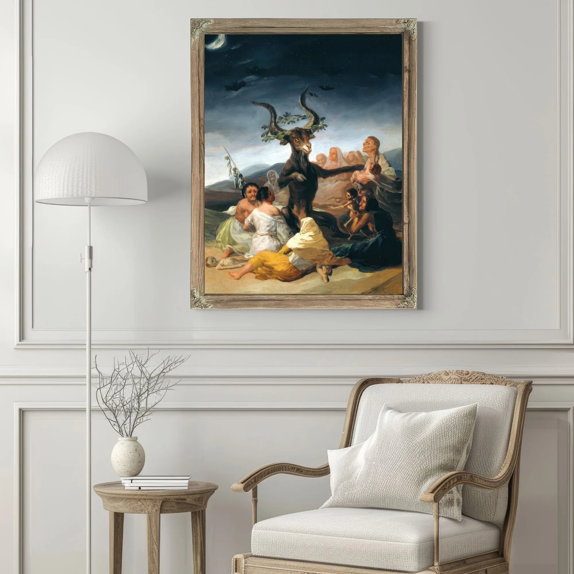 The Witches Sabbath By Francisco De Goya Fine Art Print