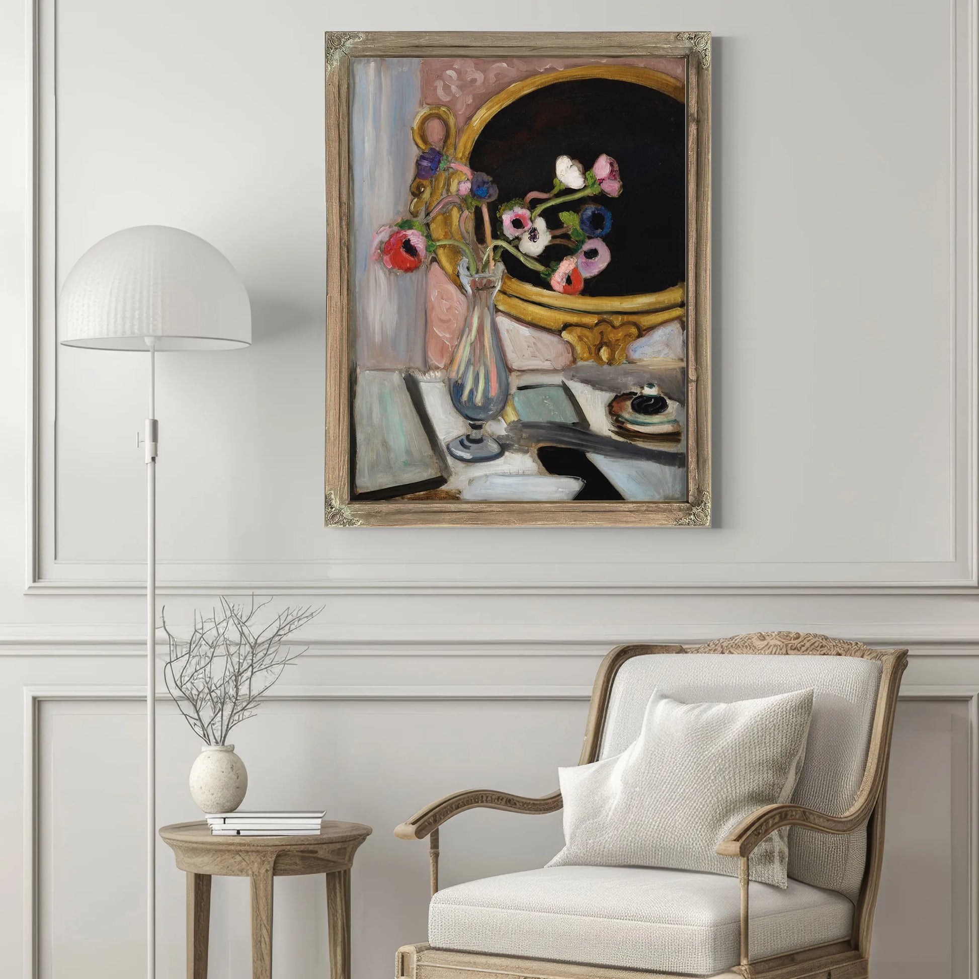 Anemones And Chinese Vase by Henri Matisse