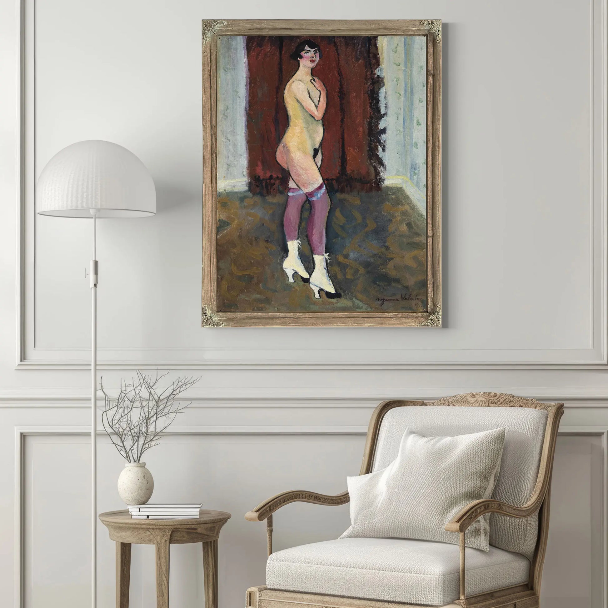 Nu Aux Bottines by Suzanne Valadon