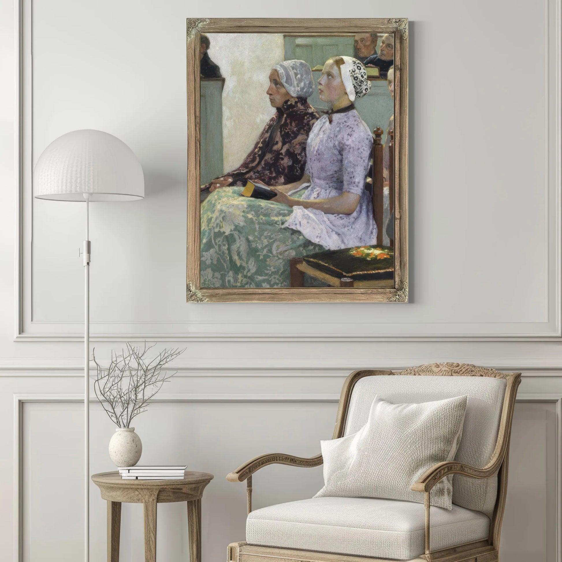 Vespers By Gari Melchers Fine Art Print