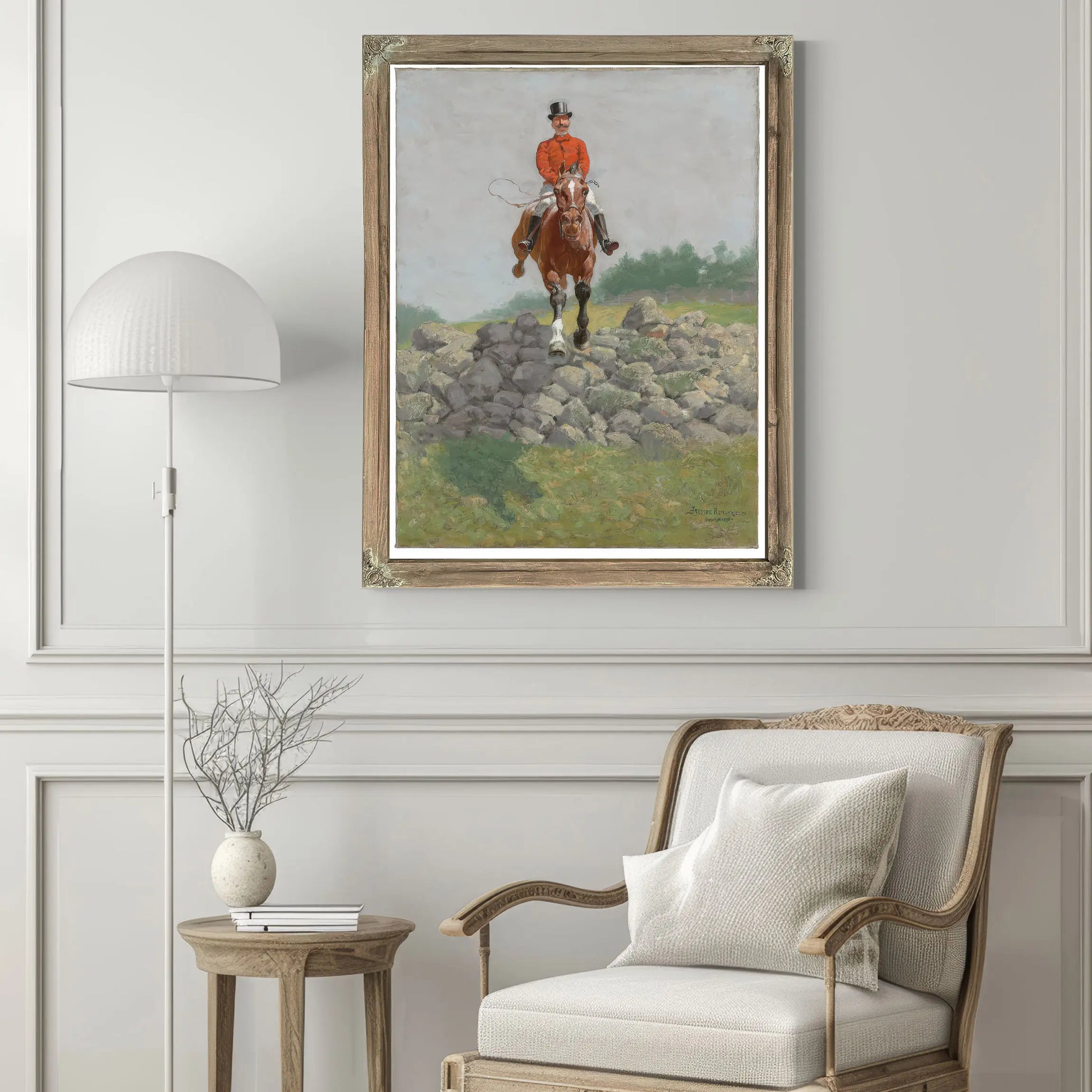 A Hunting Man by Frederic Remington