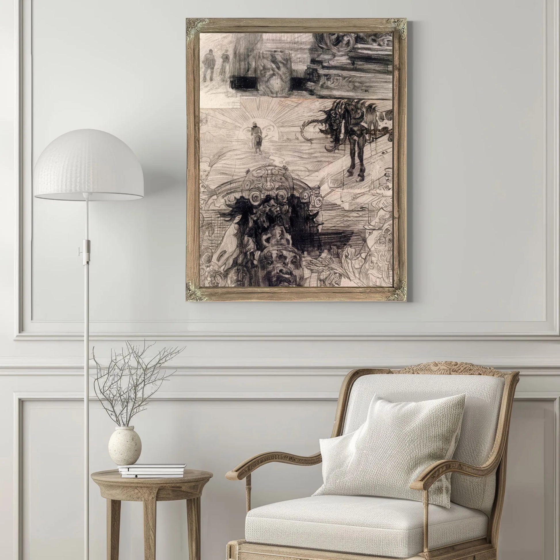Hippogriff By James Ensor Fine Art Print