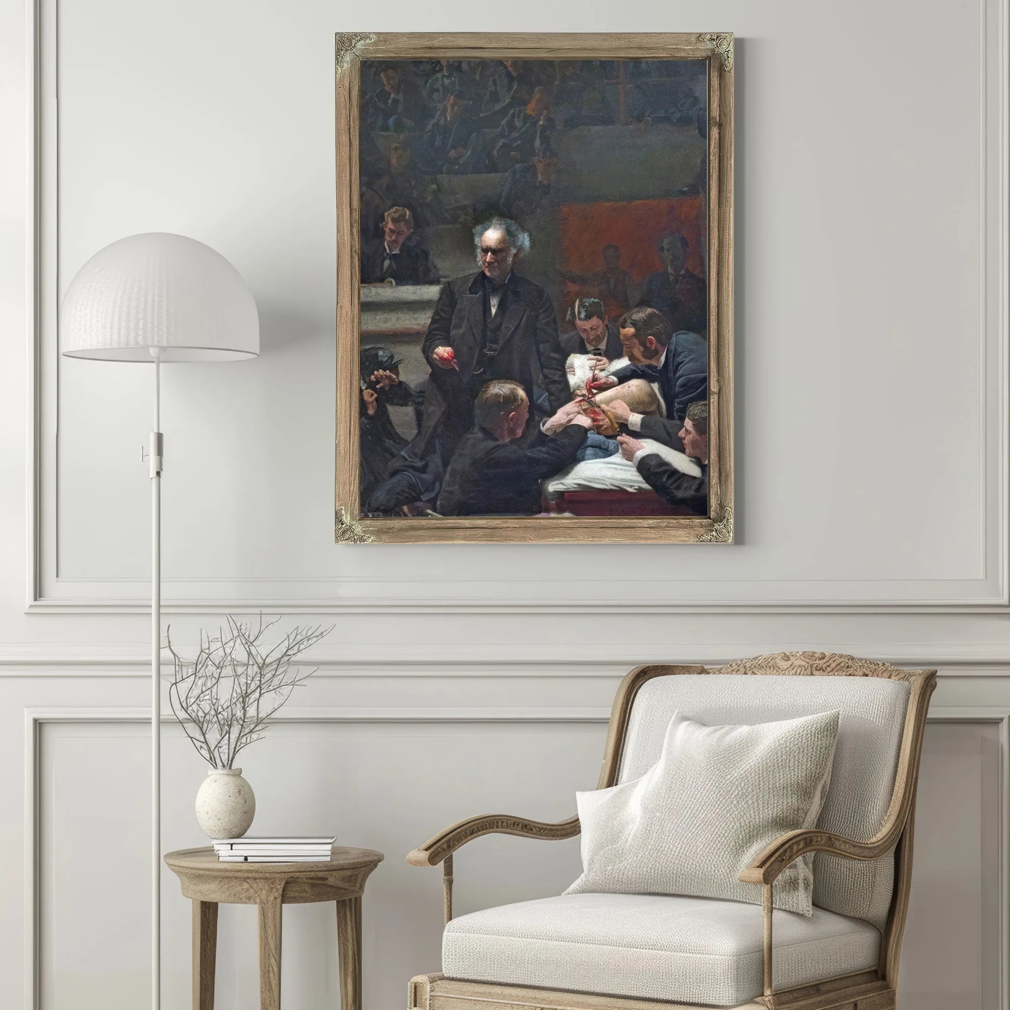 Portrait Of Dr Samuel D Gross The Gross Clinic by Thomas Eakins Fine Art Print