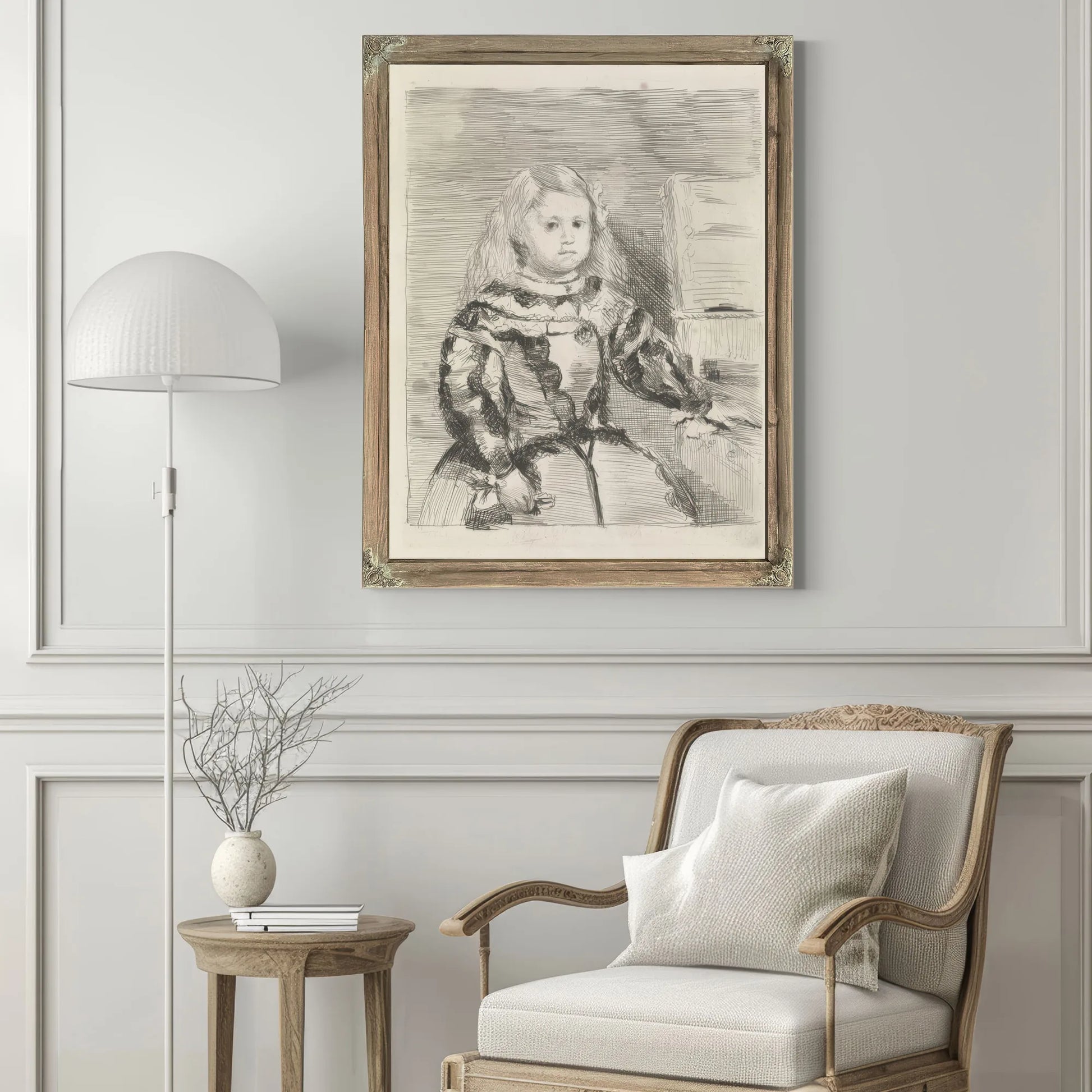 The Infanta Margarita By Edgar Degas Fine Art Print