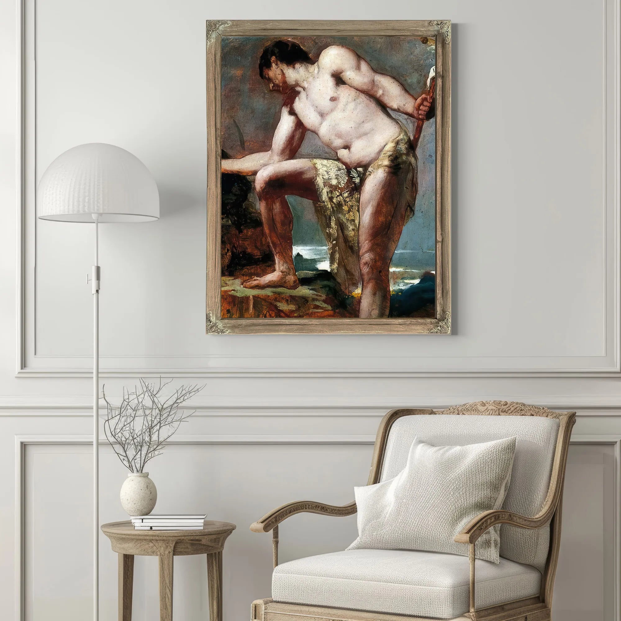 John The Baptist By William Etty Fine Art Print