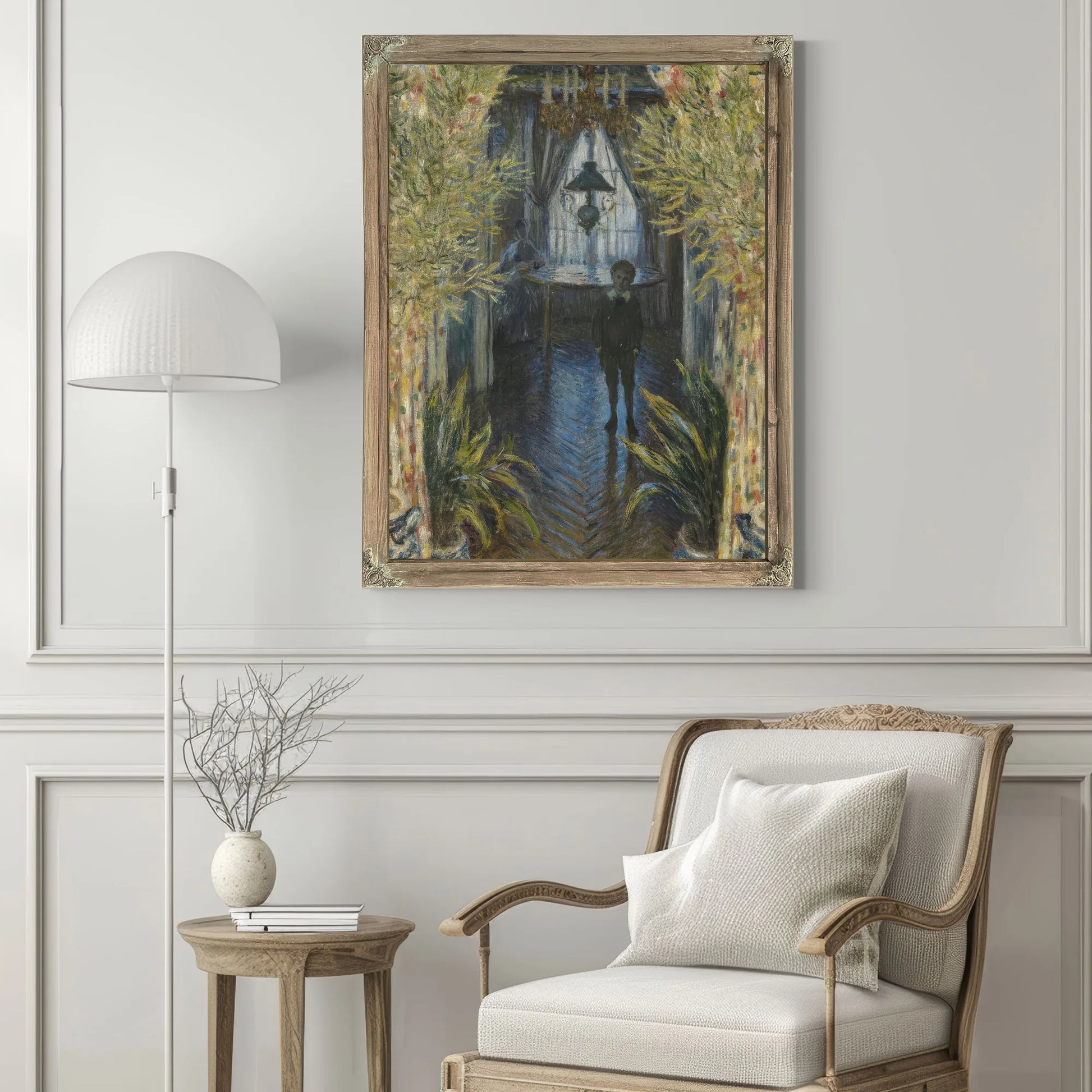 A Corner Of The Apartment By Claude Monet Fine Art Print